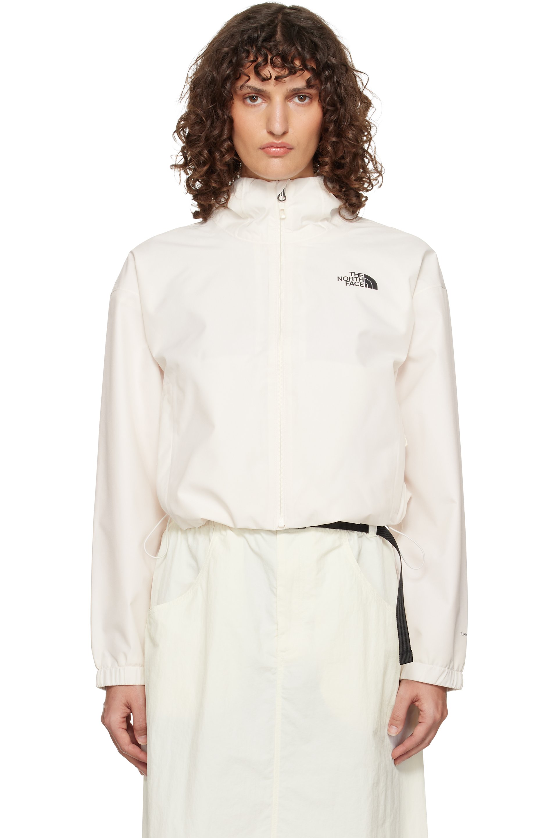 The North Face - Off-White Quest Cropped Rain Jacket