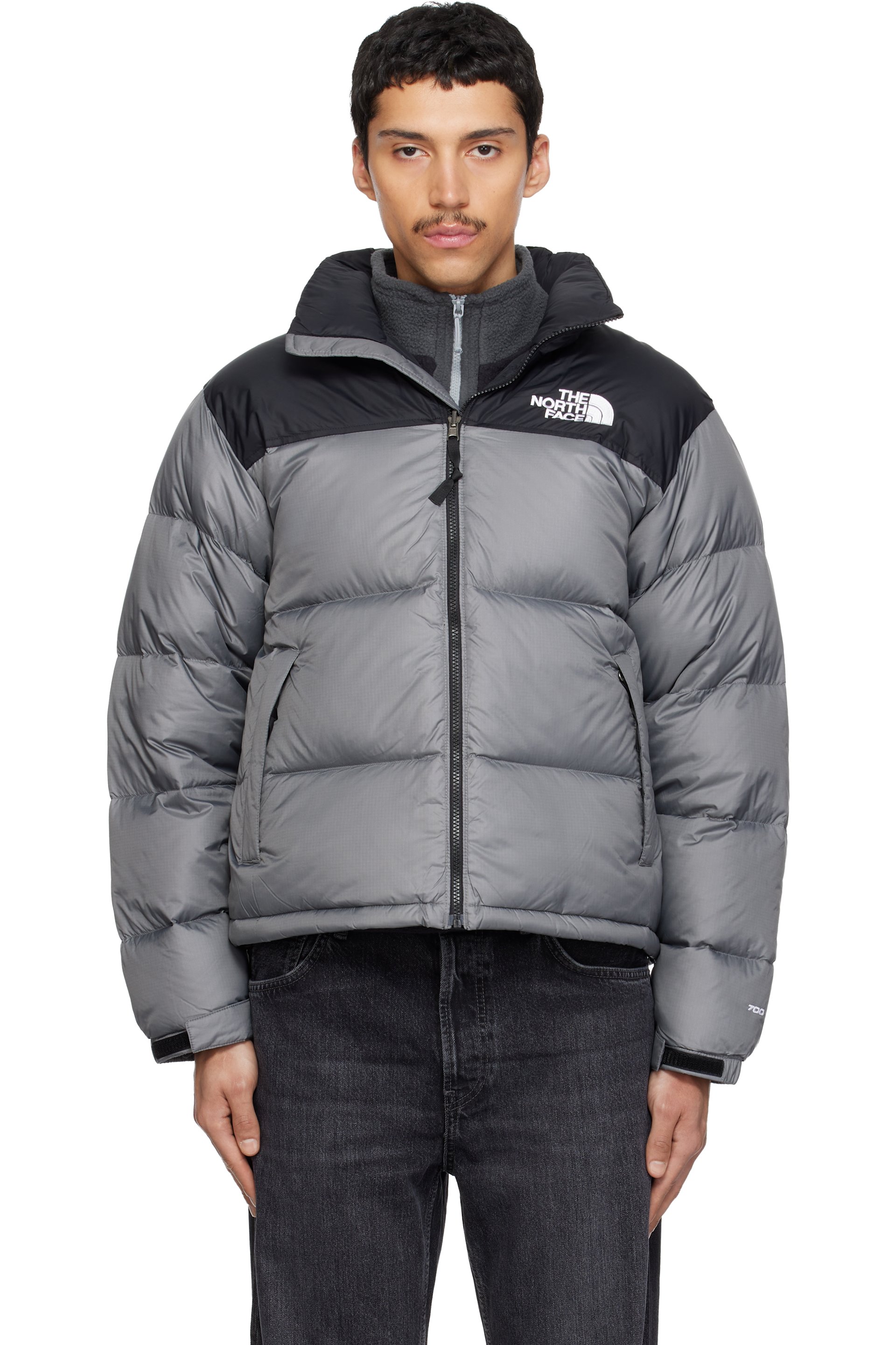 The North Face - Gray 1996 Retro Nuptse Down Jacket