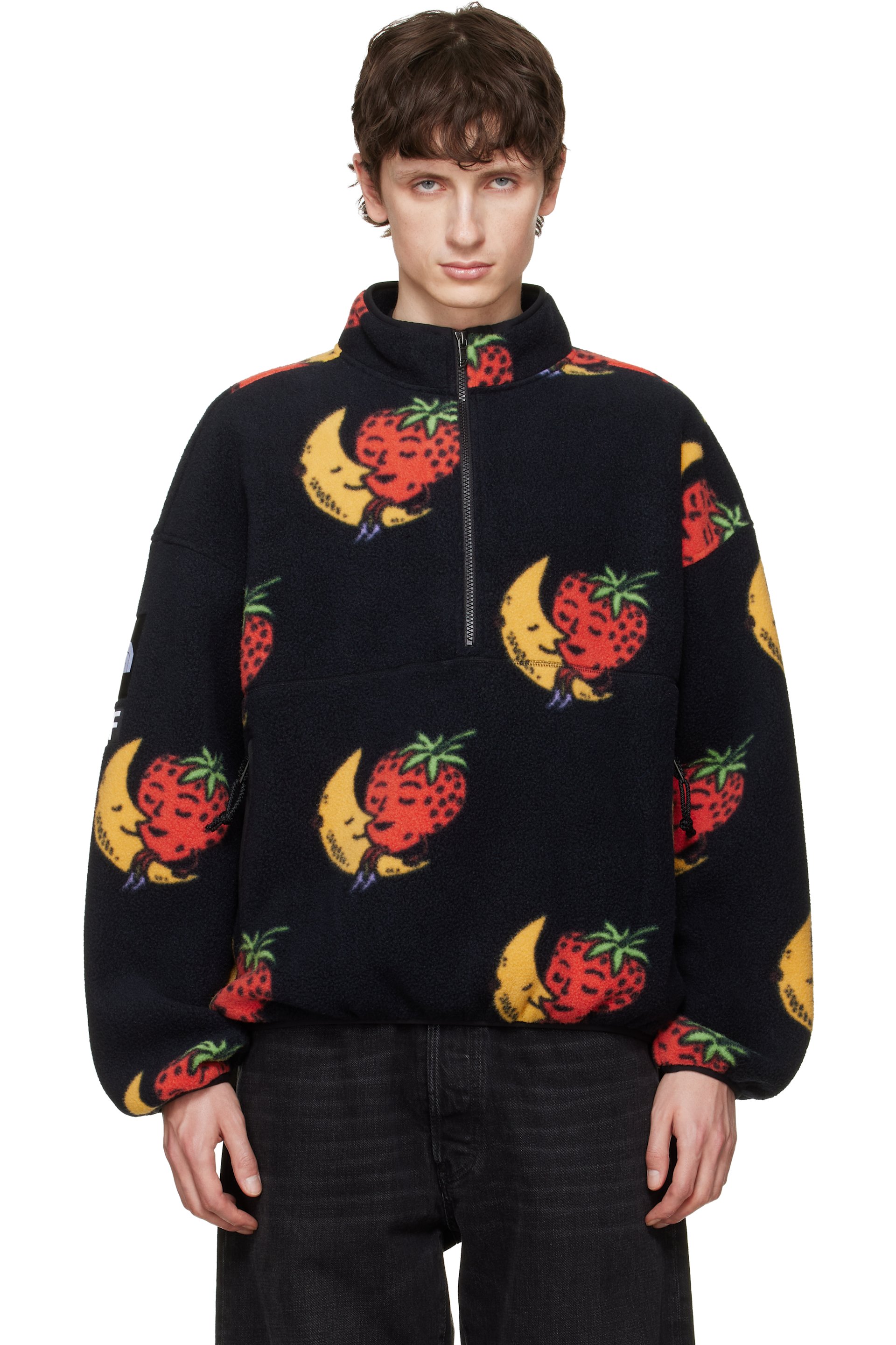 The North Face - Black Sky High Farm Edition Fleece Half-Zip Sweatshirt