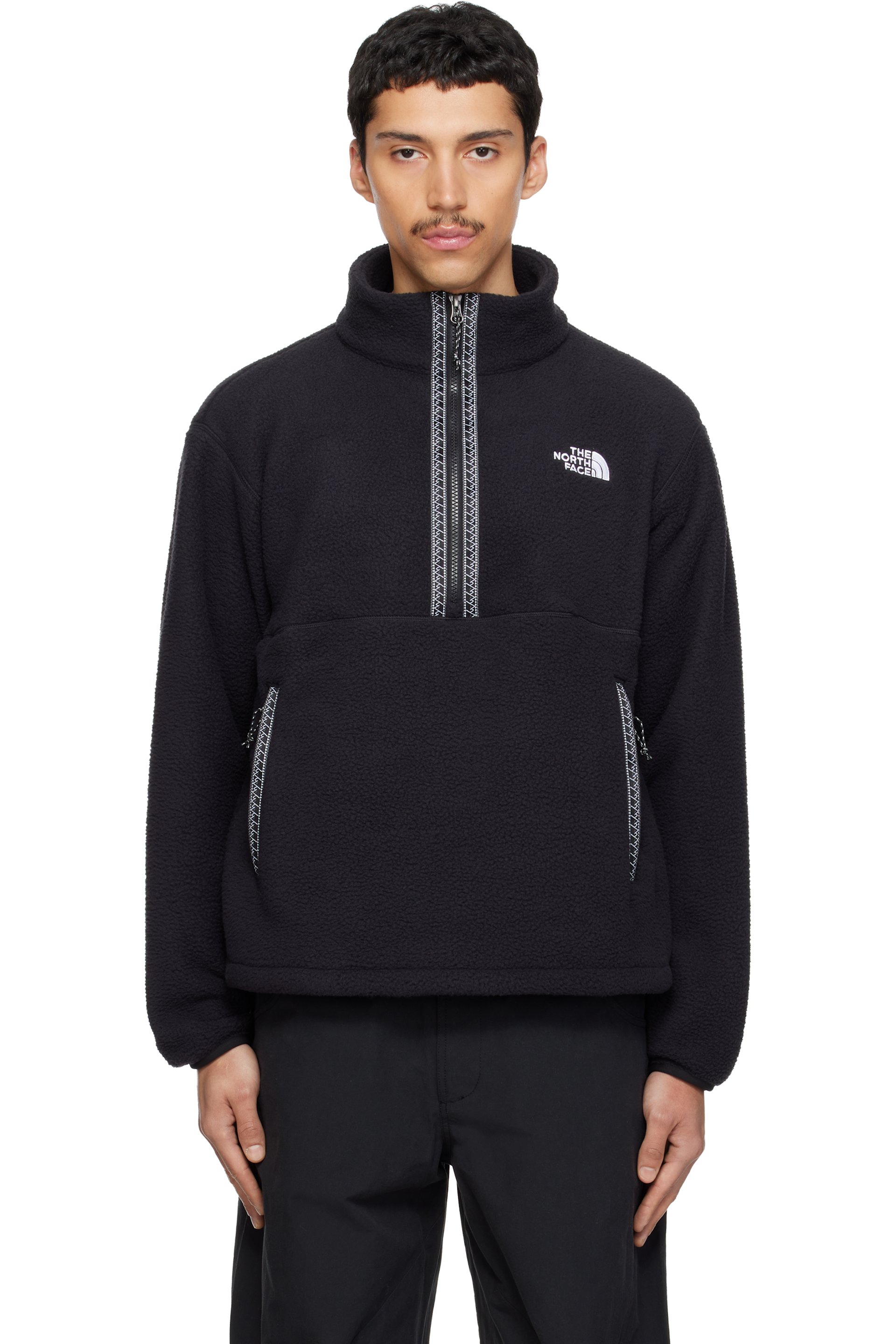 The North Face - Black TNF Fleeski Quarter-Zip Pullover Jacket
