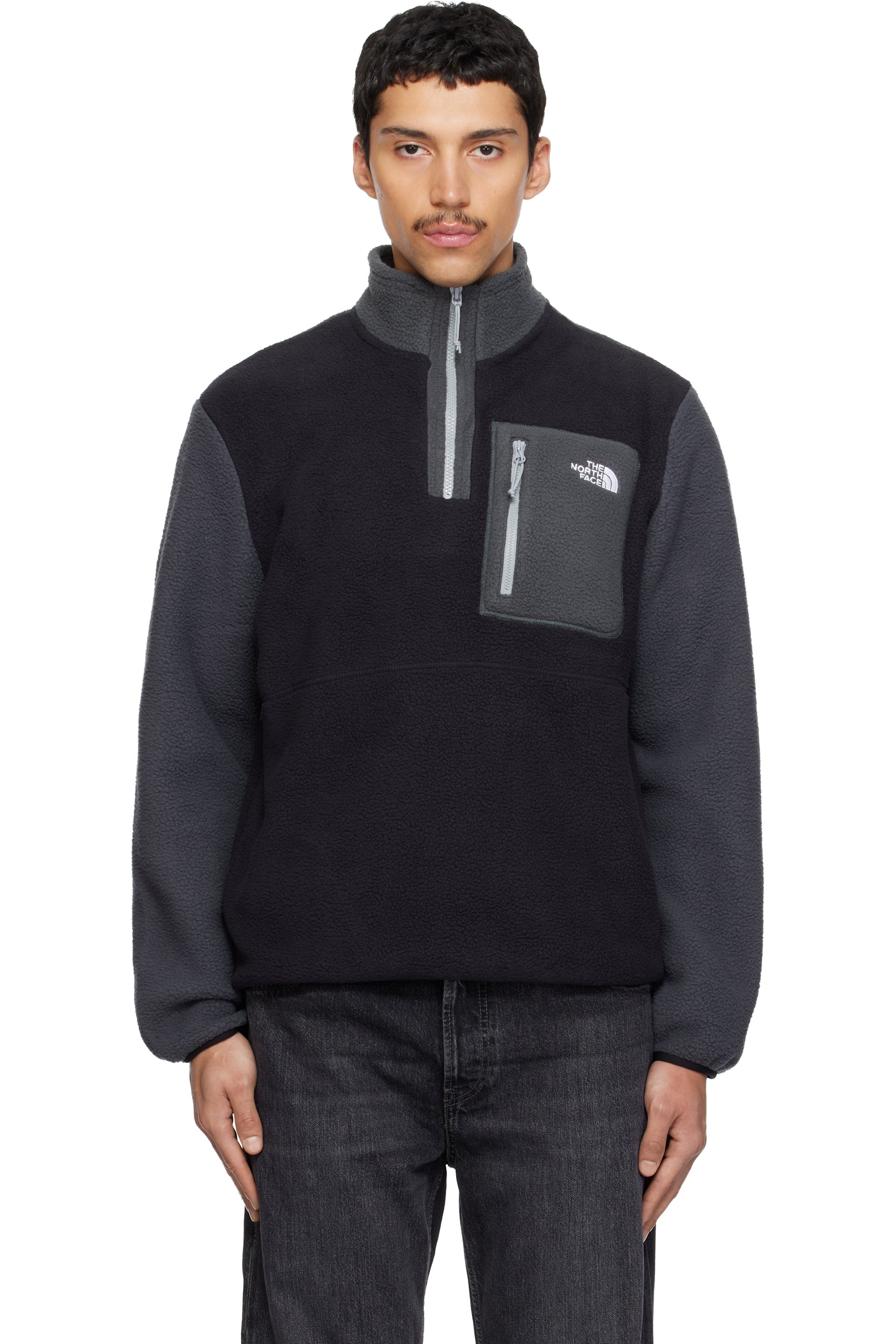 The North Face - Gray Yumiori Quarter-Zip Jacket