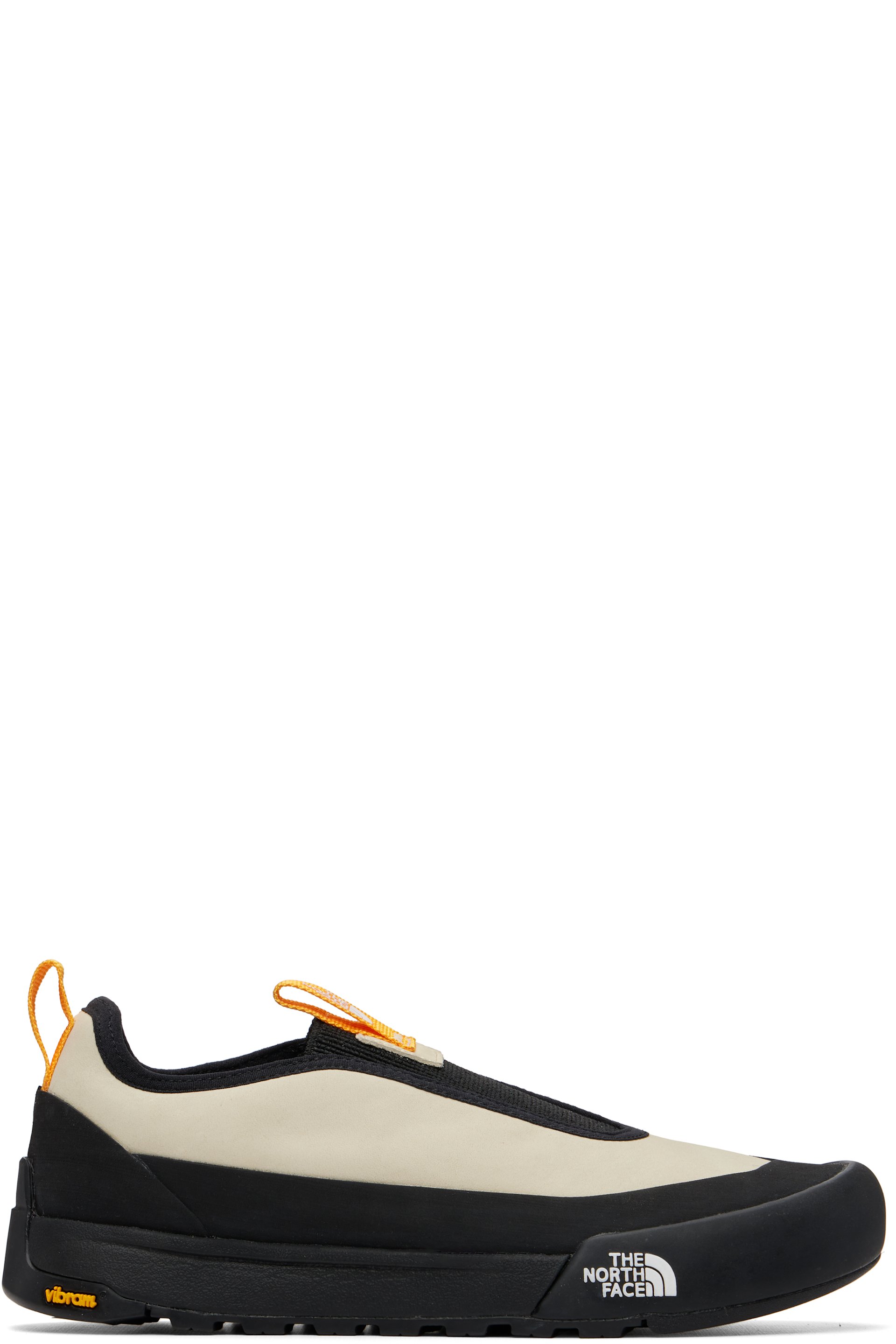 The North Face - Off-White & Black Clyffe Slip-On Sneakers