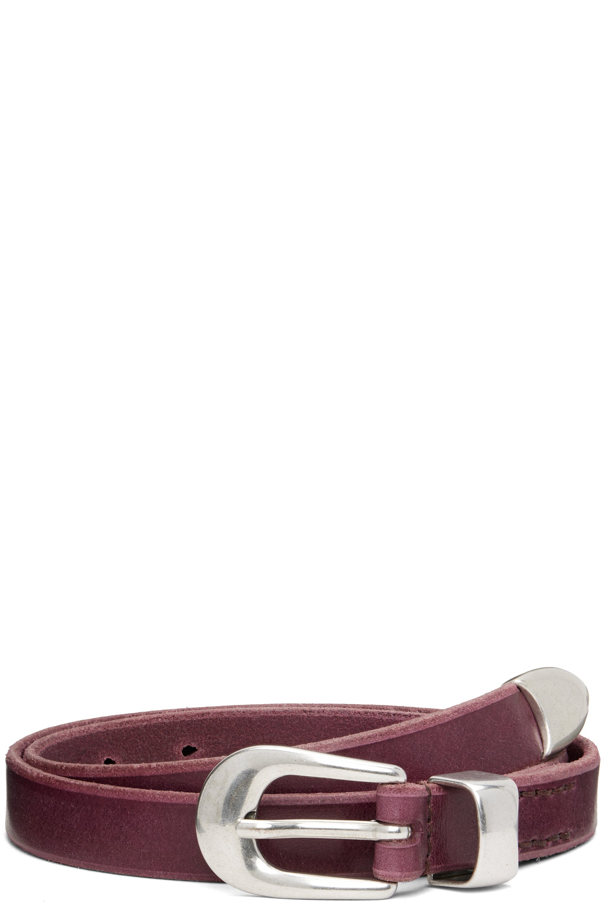 OUR LEGACY - Ceinture de 2 cm mauve
