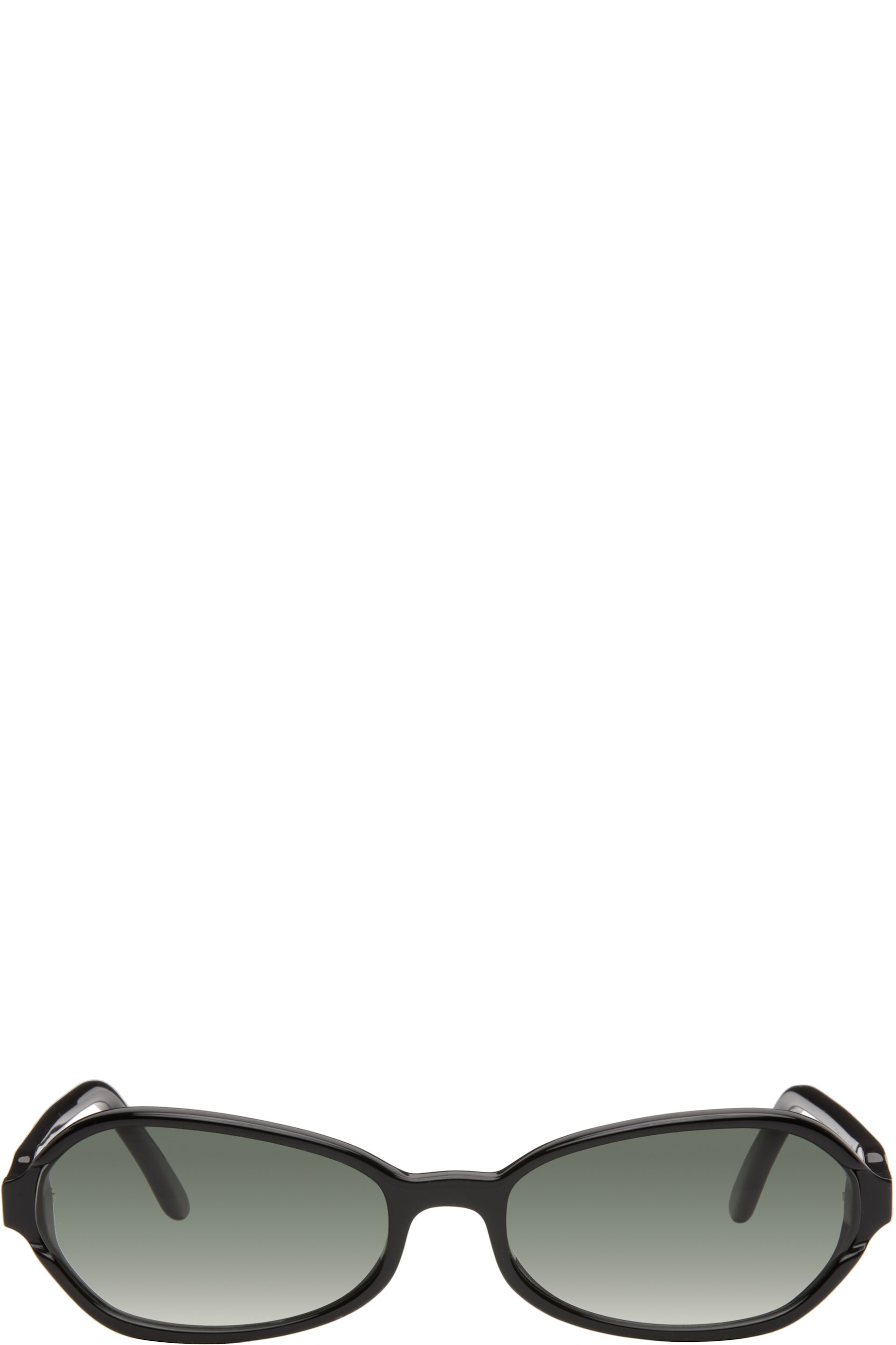 OUR LEGACY - Lunettes de soleil Drain noires