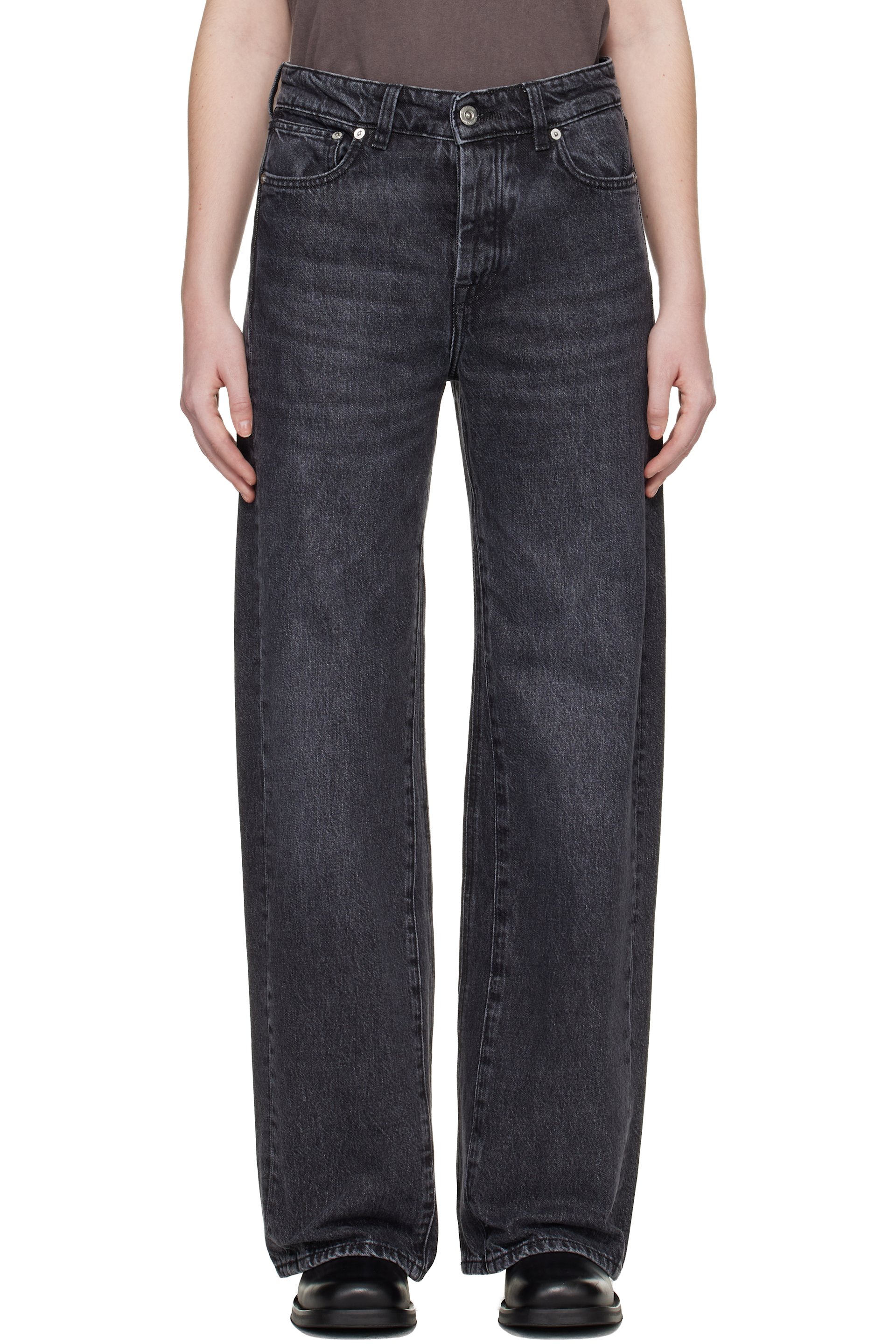 OUR LEGACY - Jean Treble Cut noir