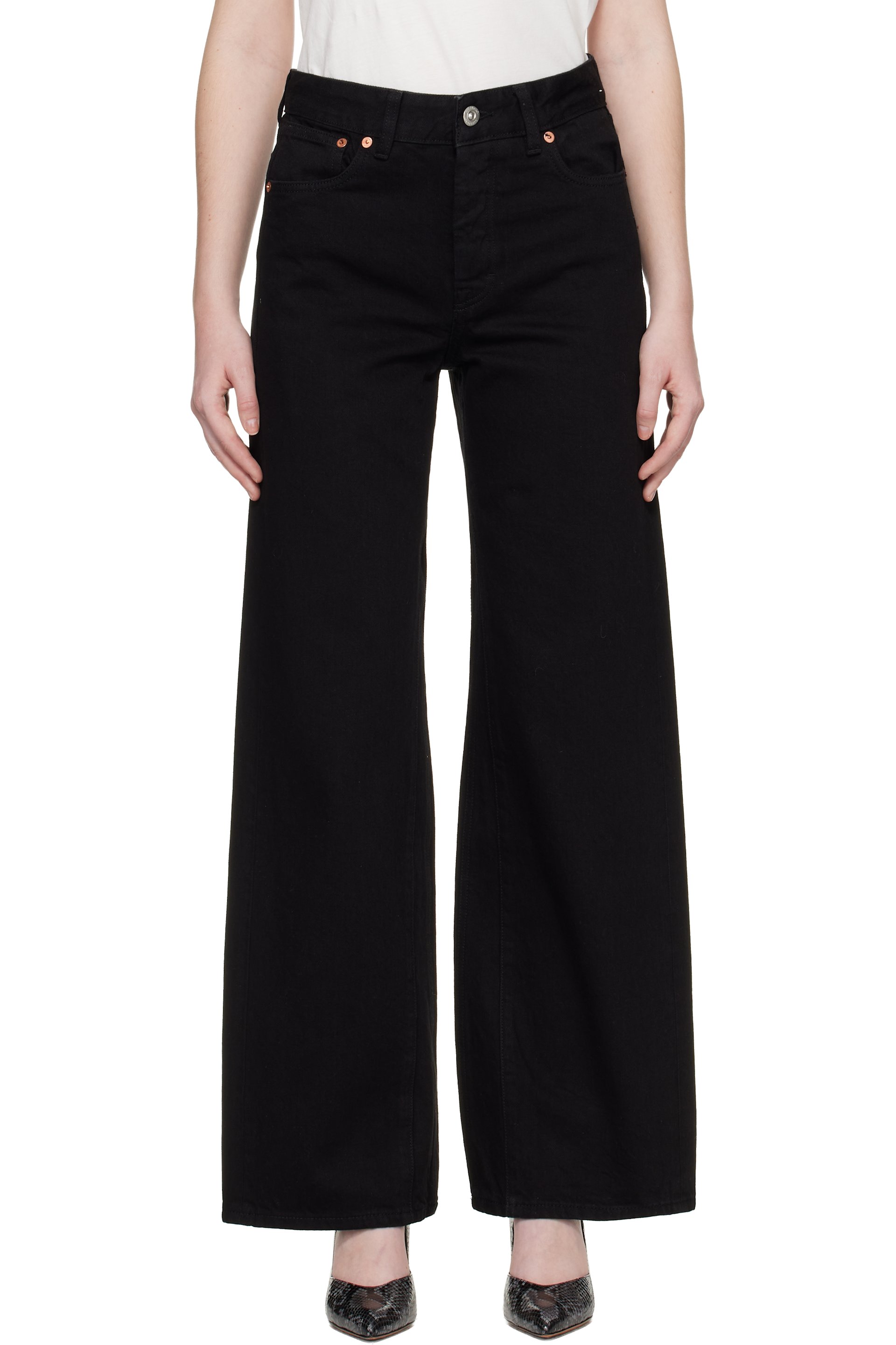 OUR LEGACY - Jean Treble Cut noir
