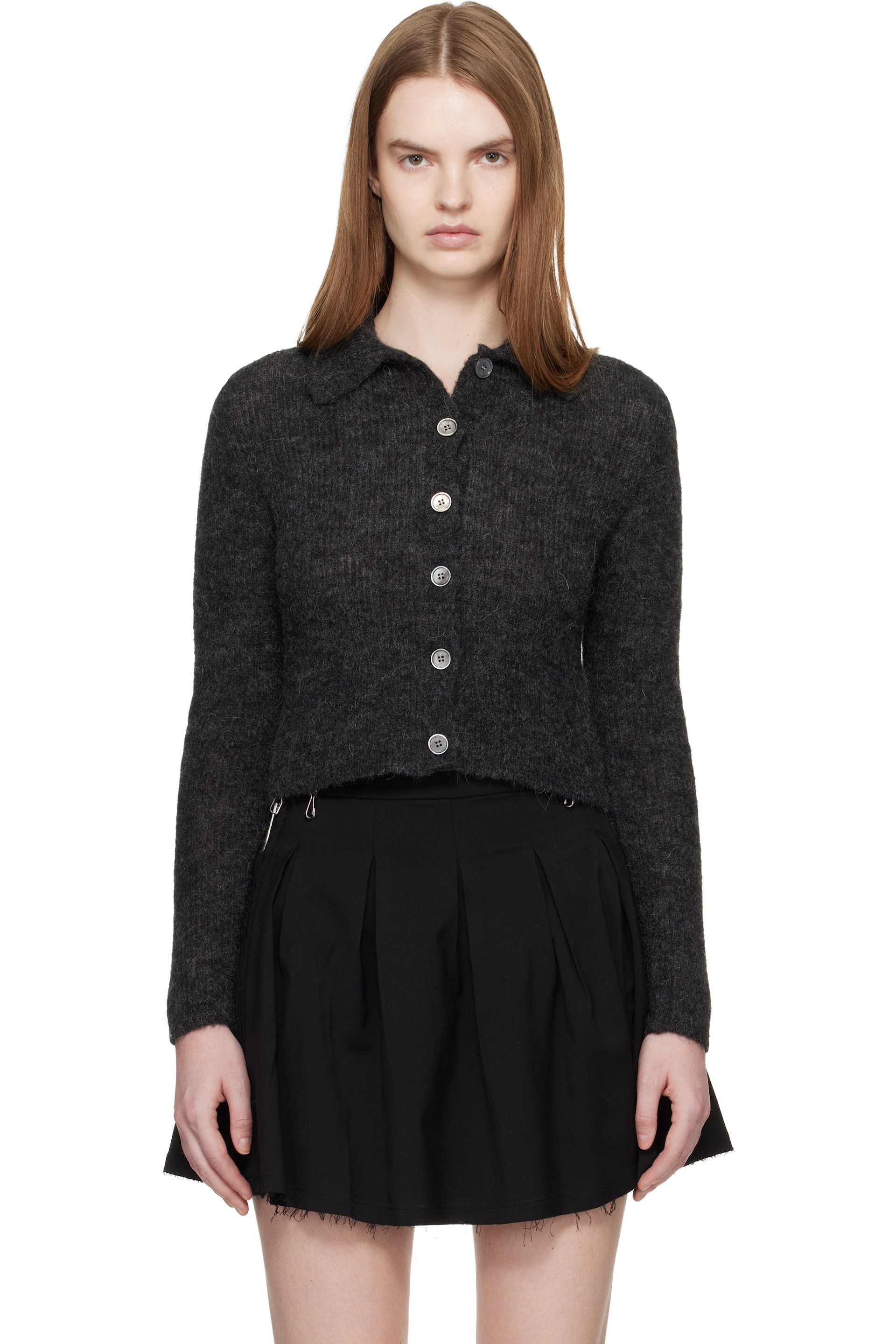 OUR LEGACY - Cardigan Mazzy gris