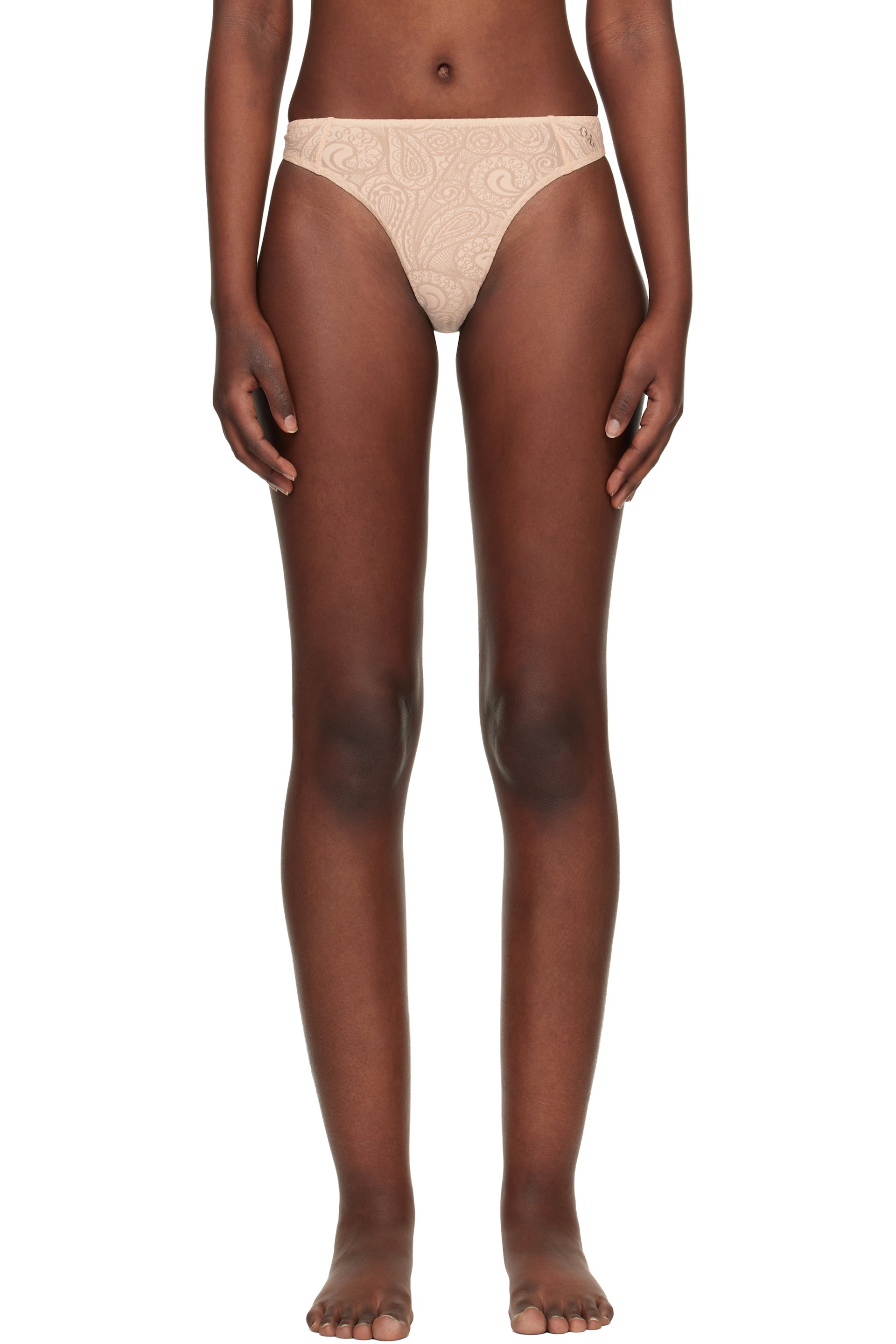 OUR LEGACY - Culotte de bikini Meguro rose