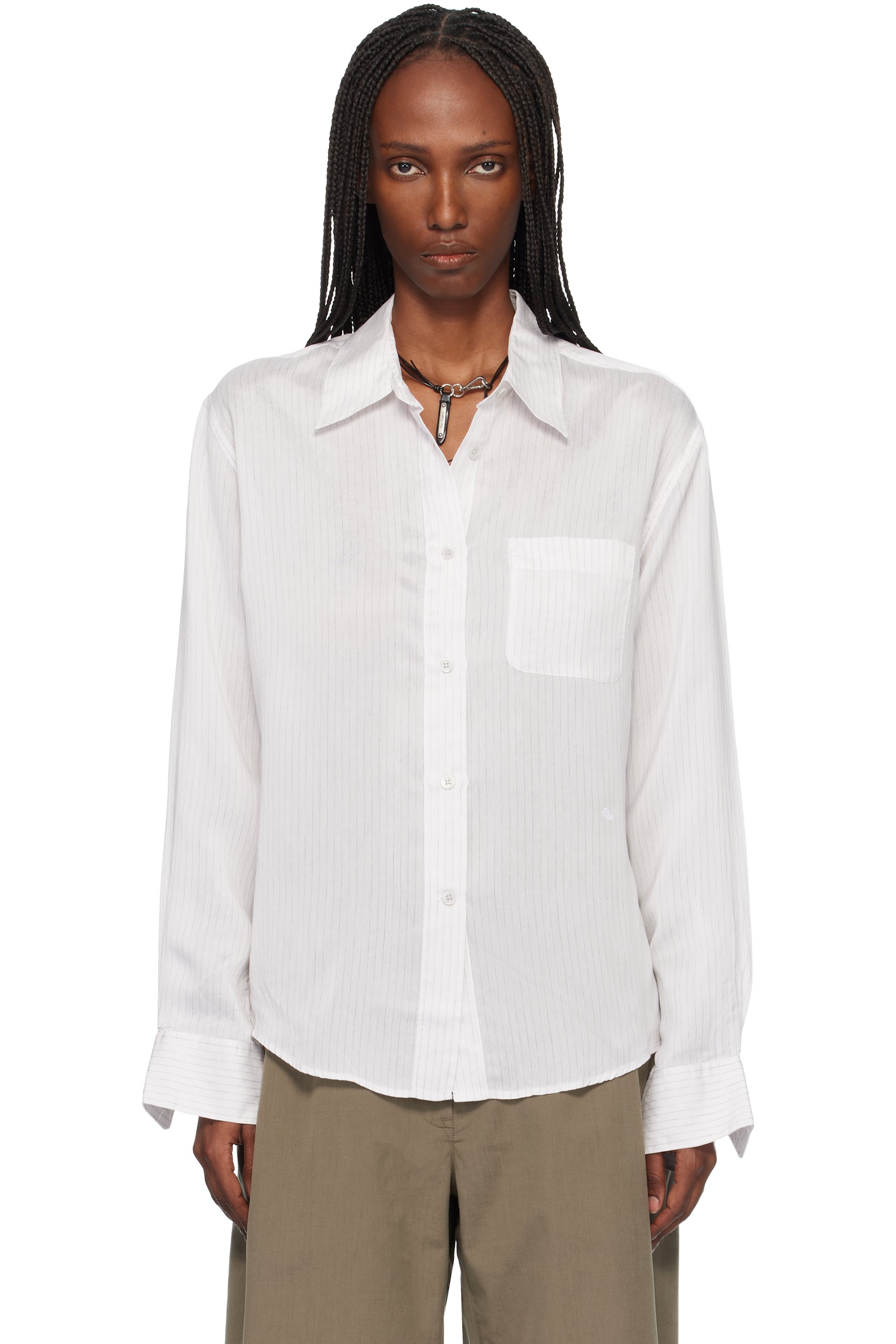 OUR LEGACY - Chemise Forever blanche