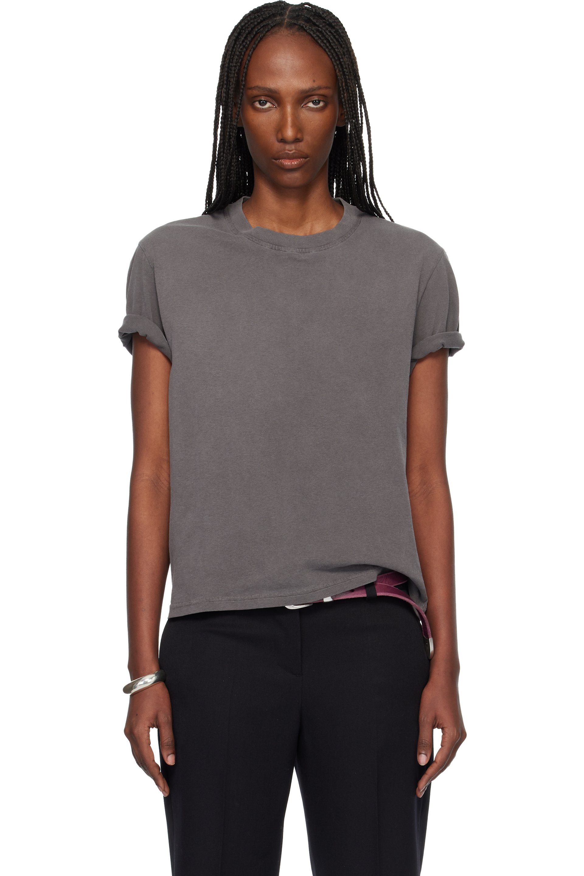 OUR LEGACY - T-shirt gris