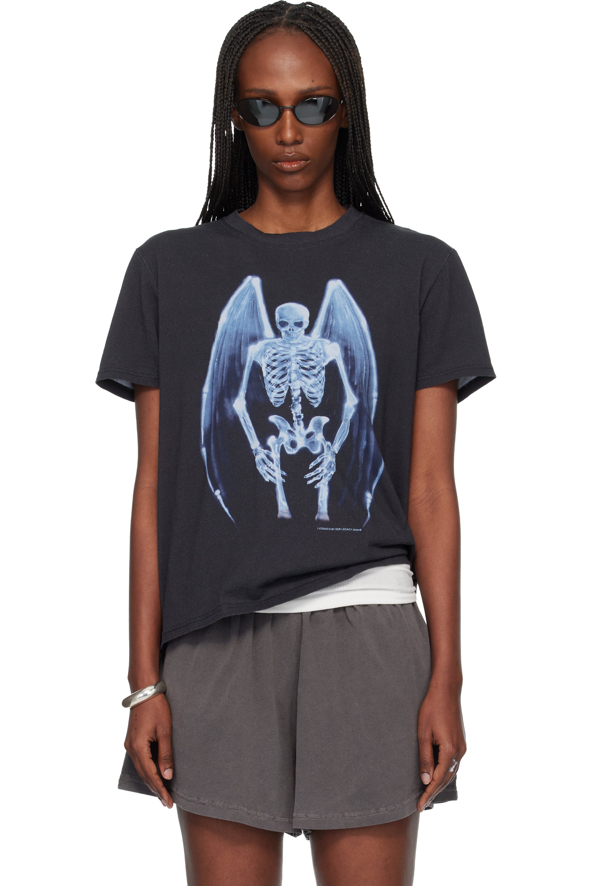 OUR LEGACY - T-shirt noir