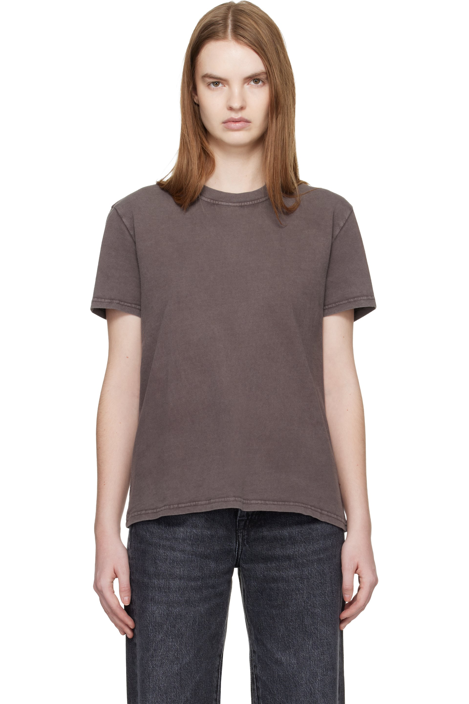 OUR LEGACY - T-shirt brun