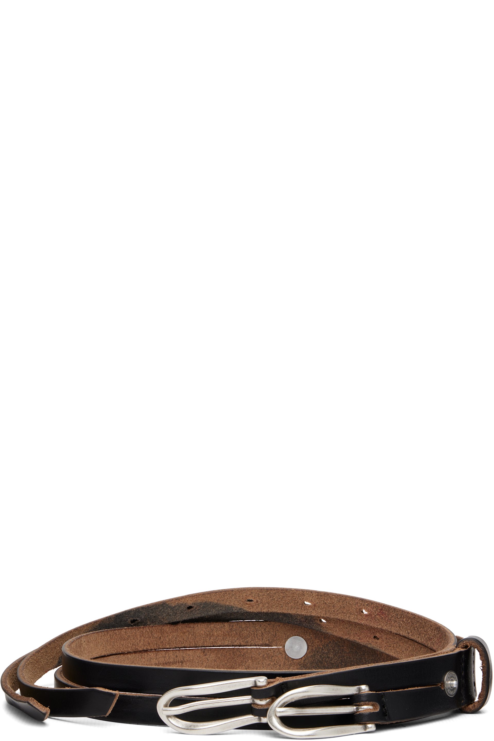 OUR LEGACY - Black Twin Tongue Belt