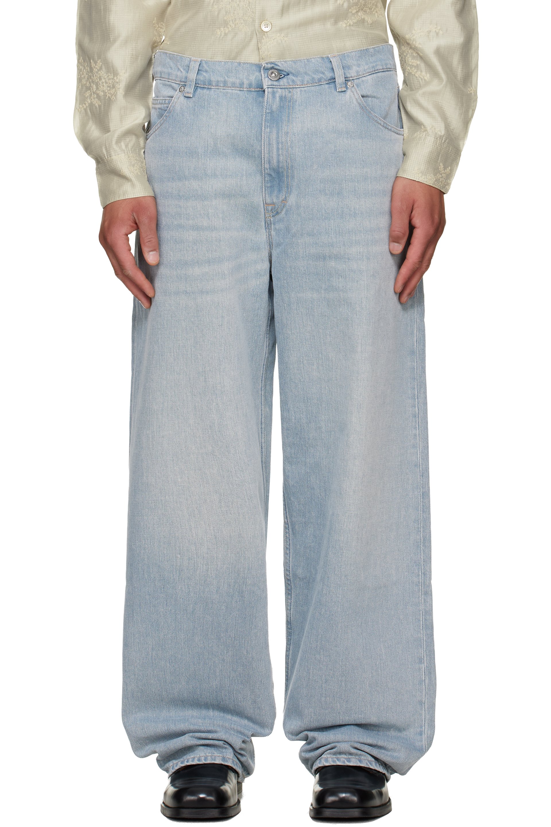 OUR LEGACY - Blue Vast Cut Jeans