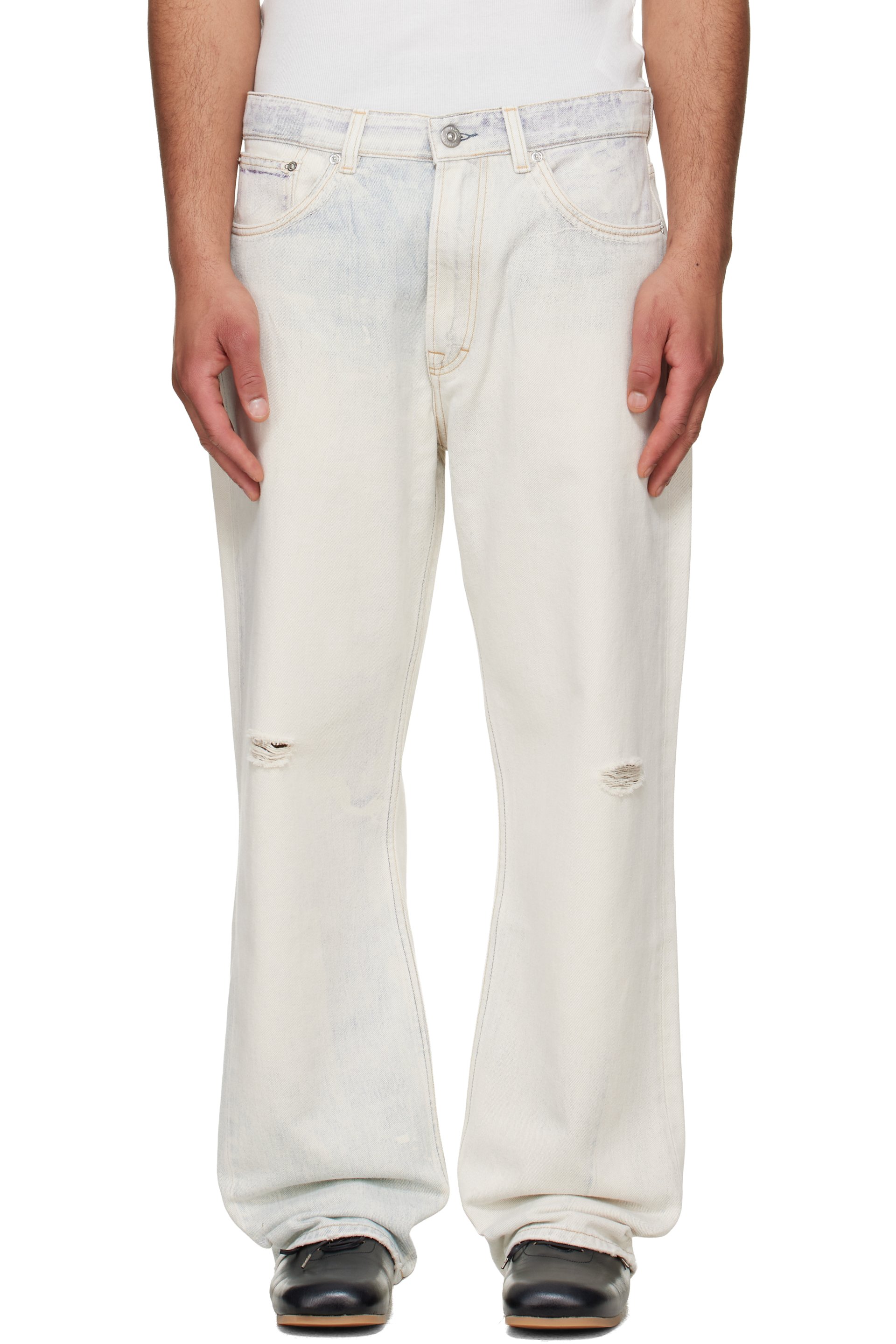 OUR LEGACY - Off-White Third Cut Jeans