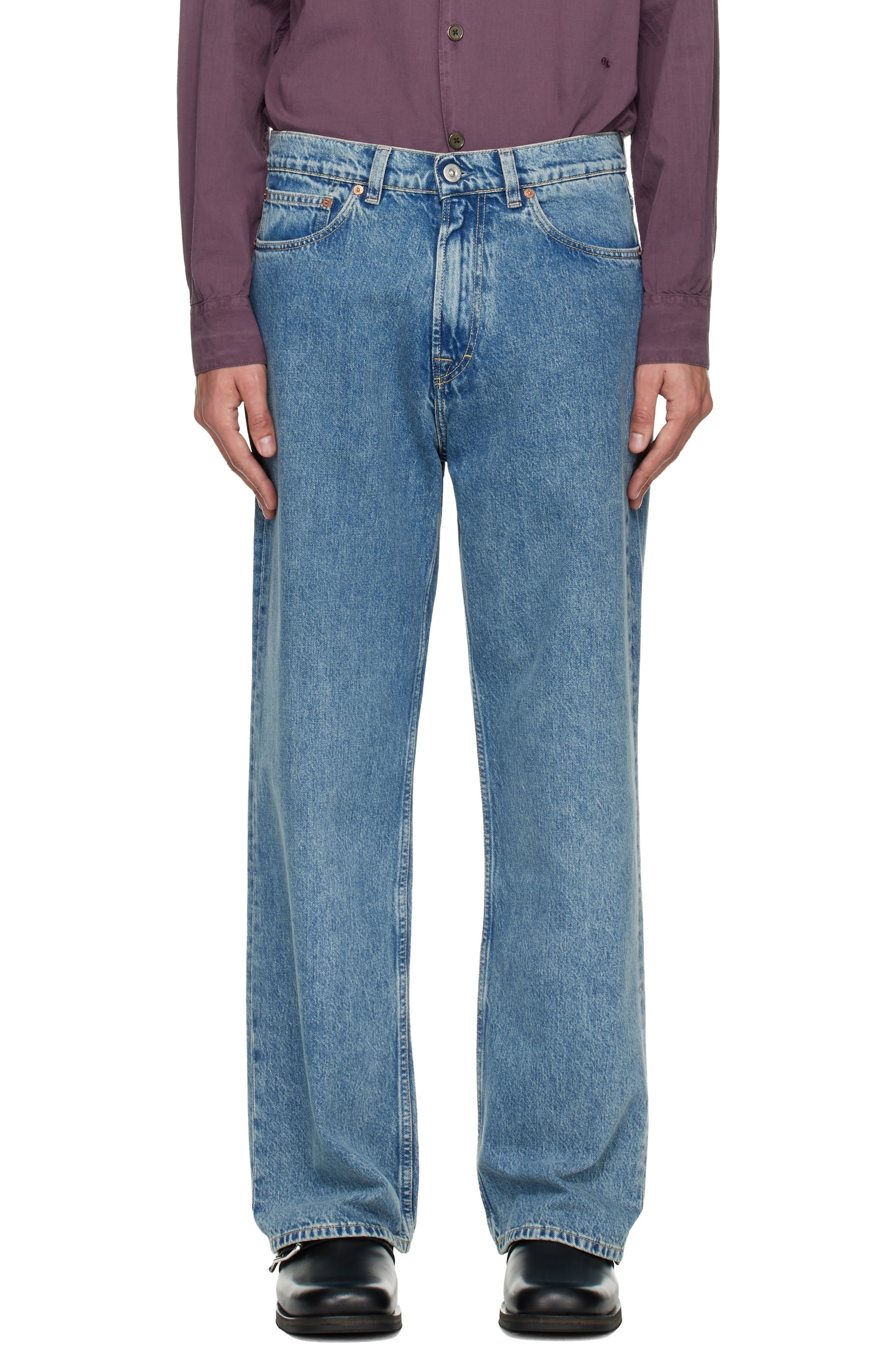 OUR LEGACY - Blue Third Cut Jeans