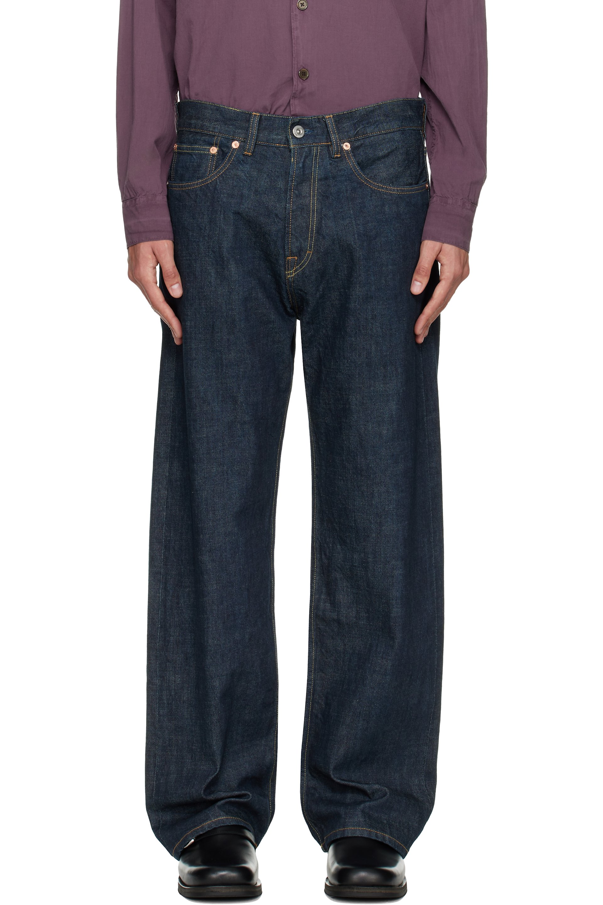 OUR LEGACY - Blue Third Cut Jeans