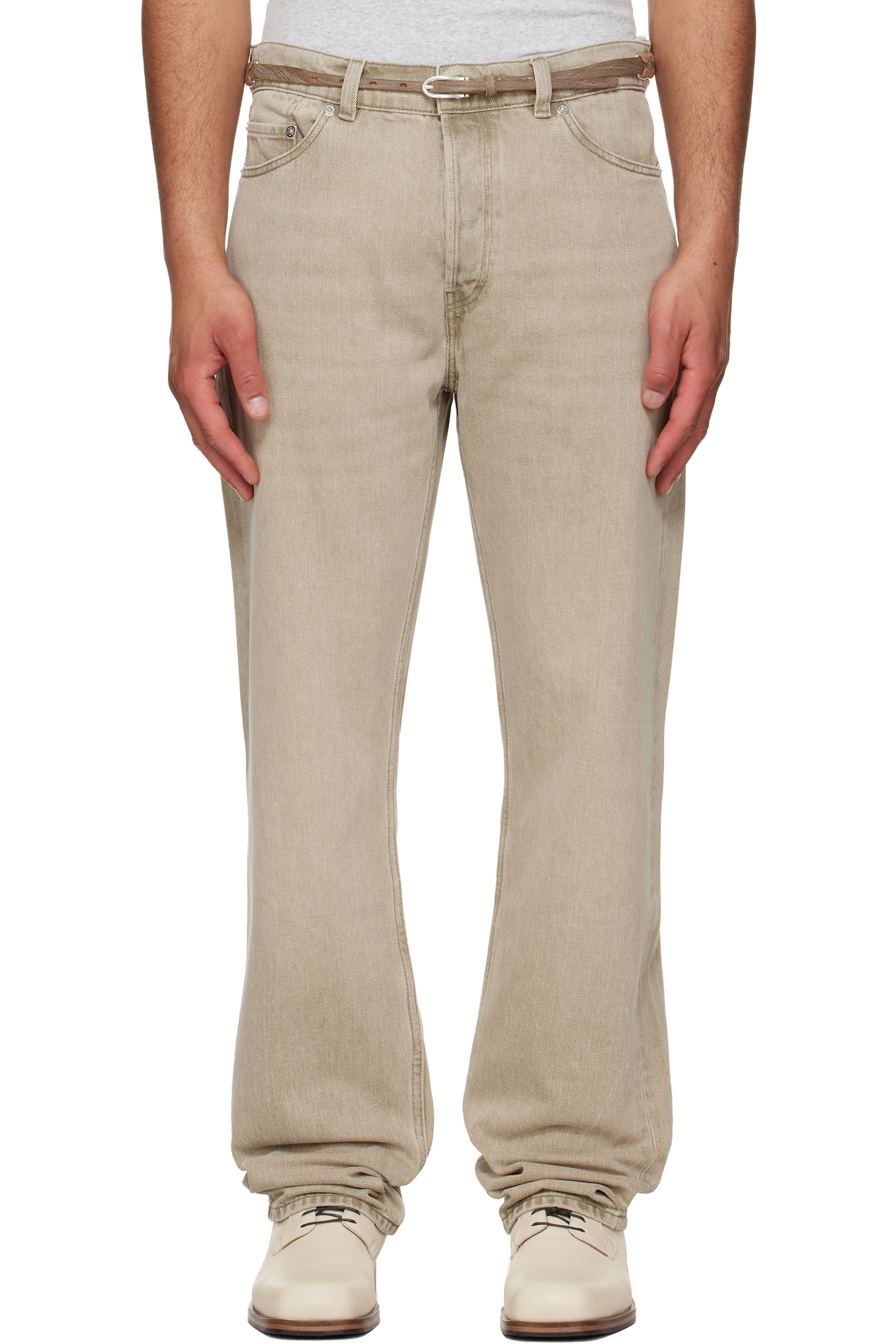 OUR LEGACY - Beige First Cut Jeans