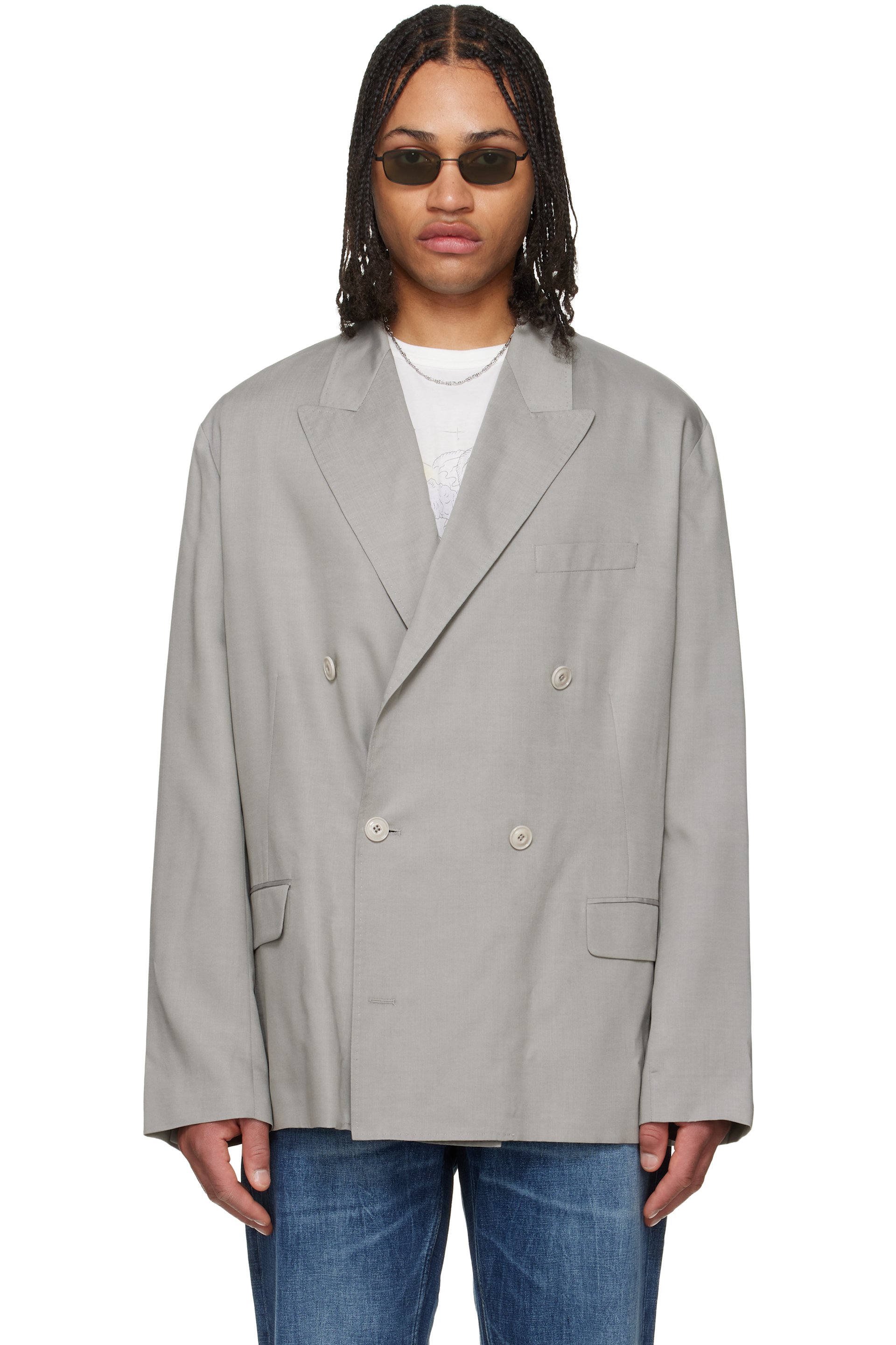 OUR LEGACY - Gray Halt Blazer