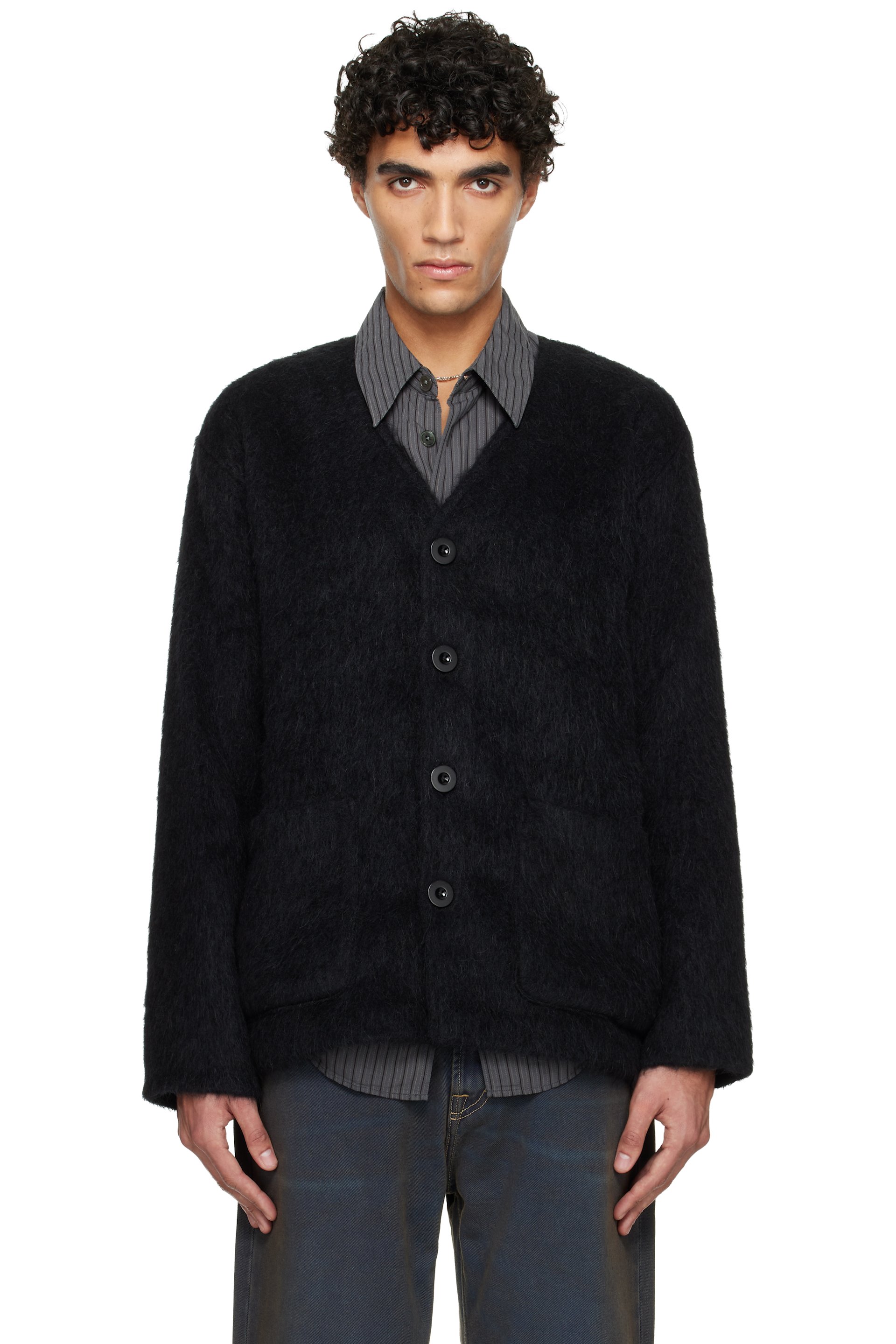 OUR LEGACY - Black Wool Cardigan