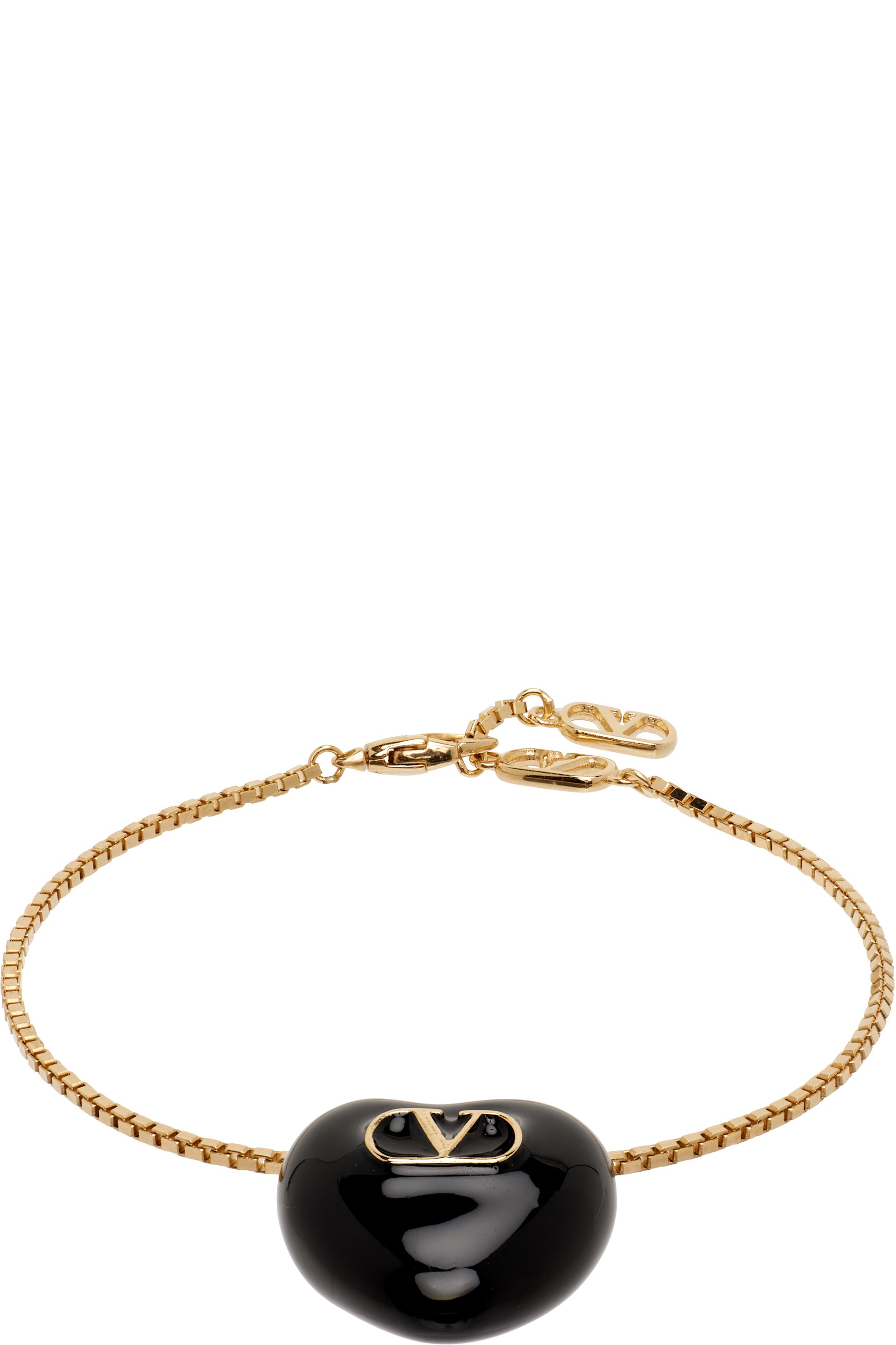 Valentino Garavani - Coeur Royal Metal & Enamel Bracelet