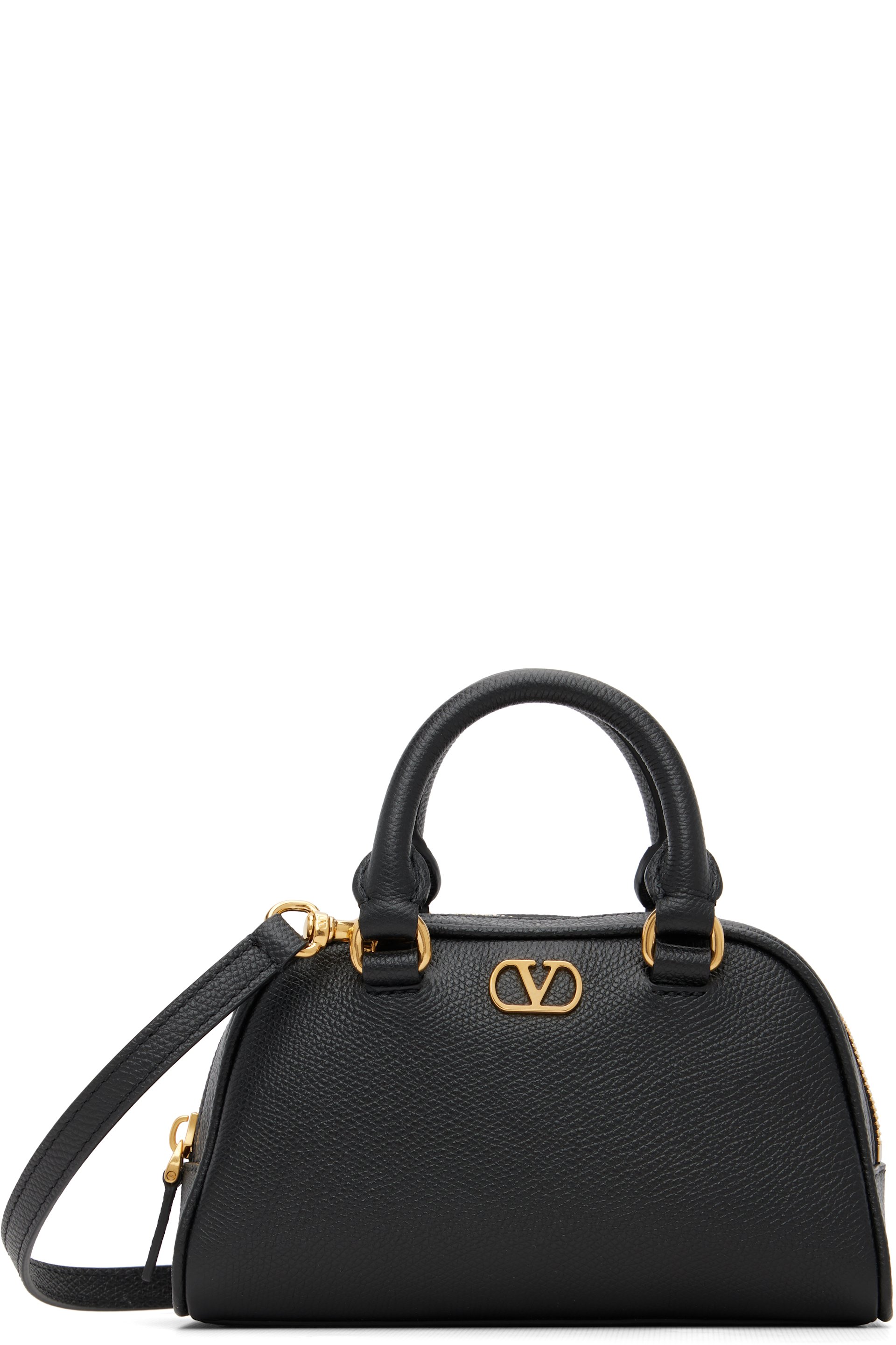 Valentino Garavani - Mini sac Dome noir à logo en V