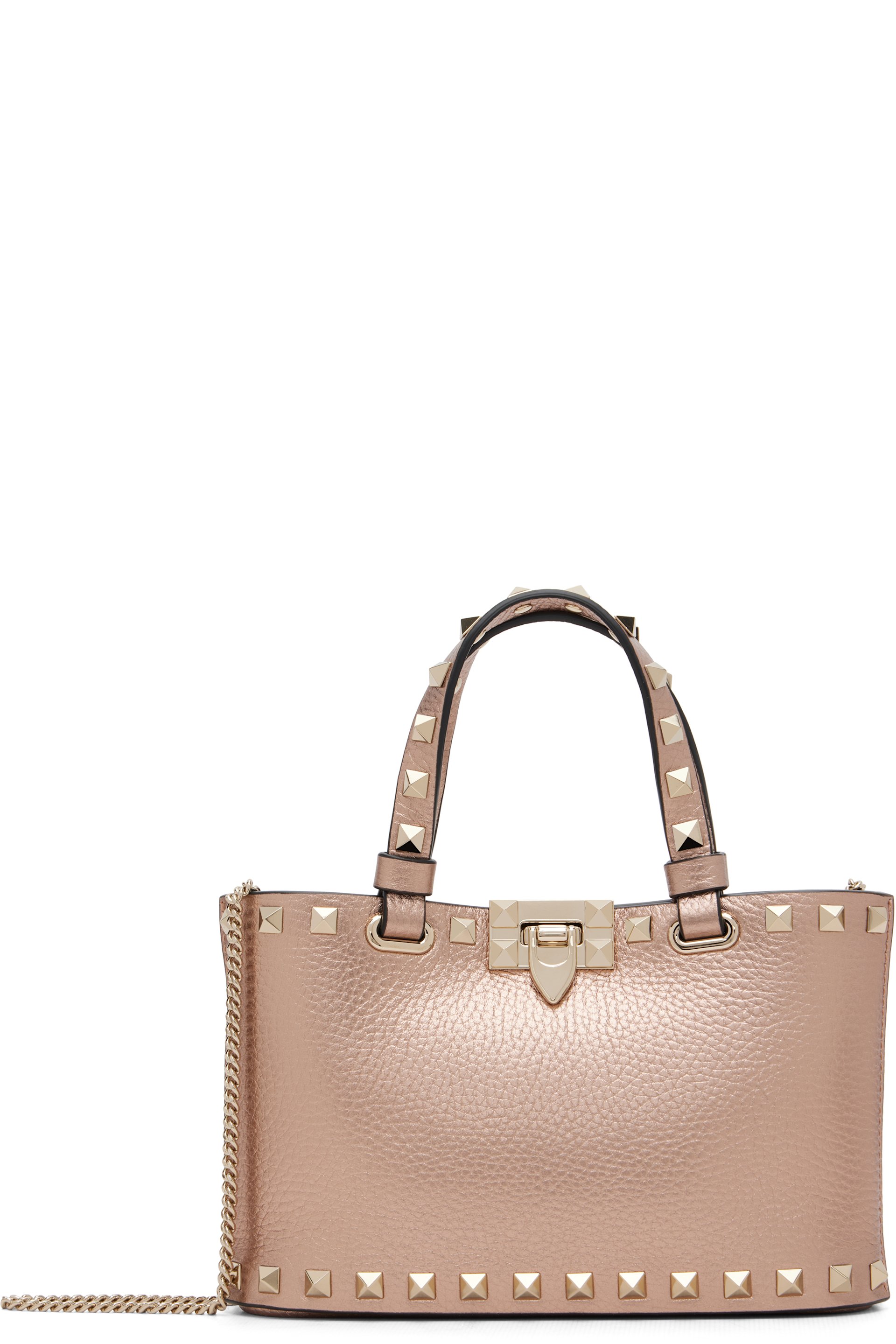 Valentino Garavani - Mini sac rose à clous Rockstud