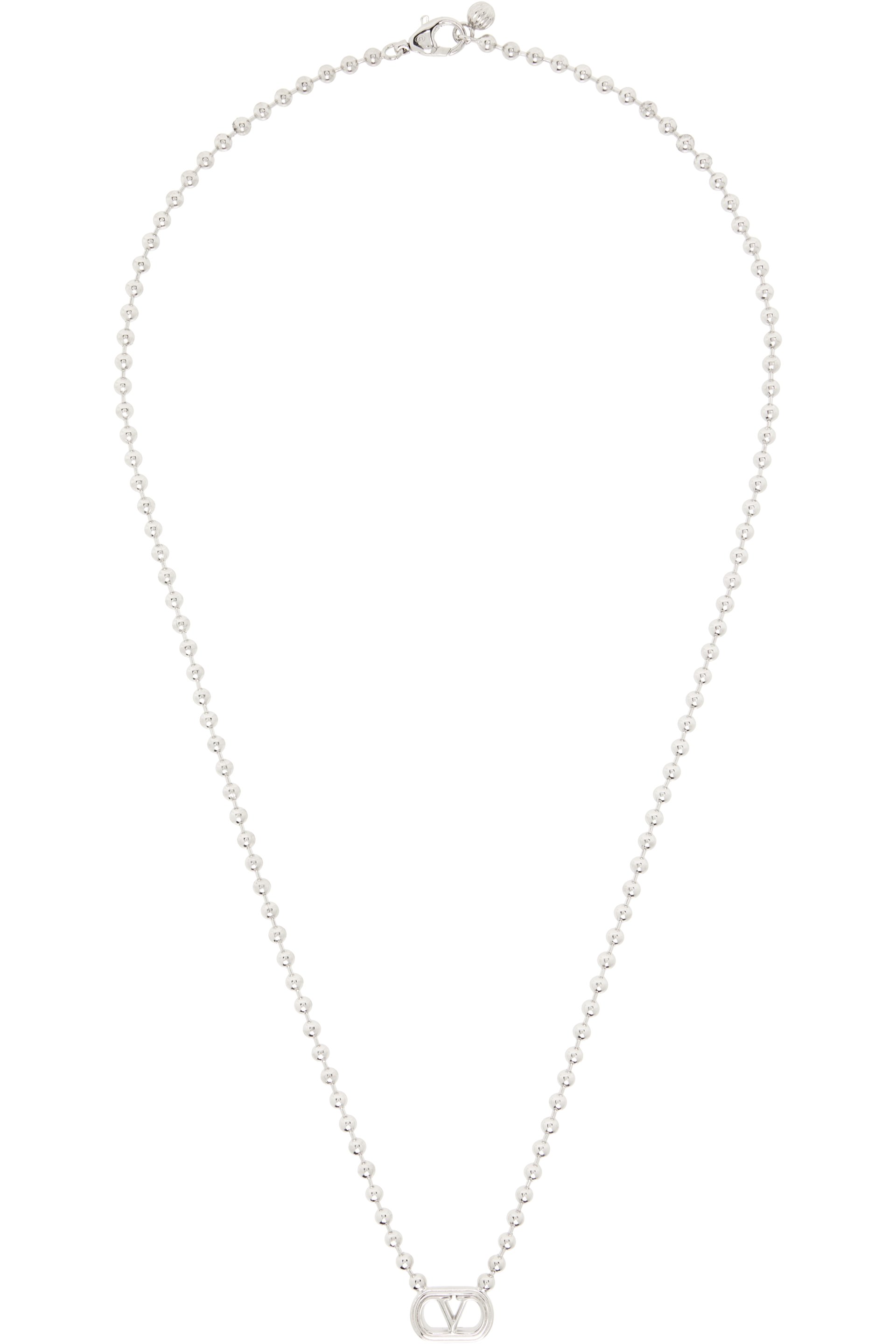 Valentino Garavani - Collier Ovalette en métal