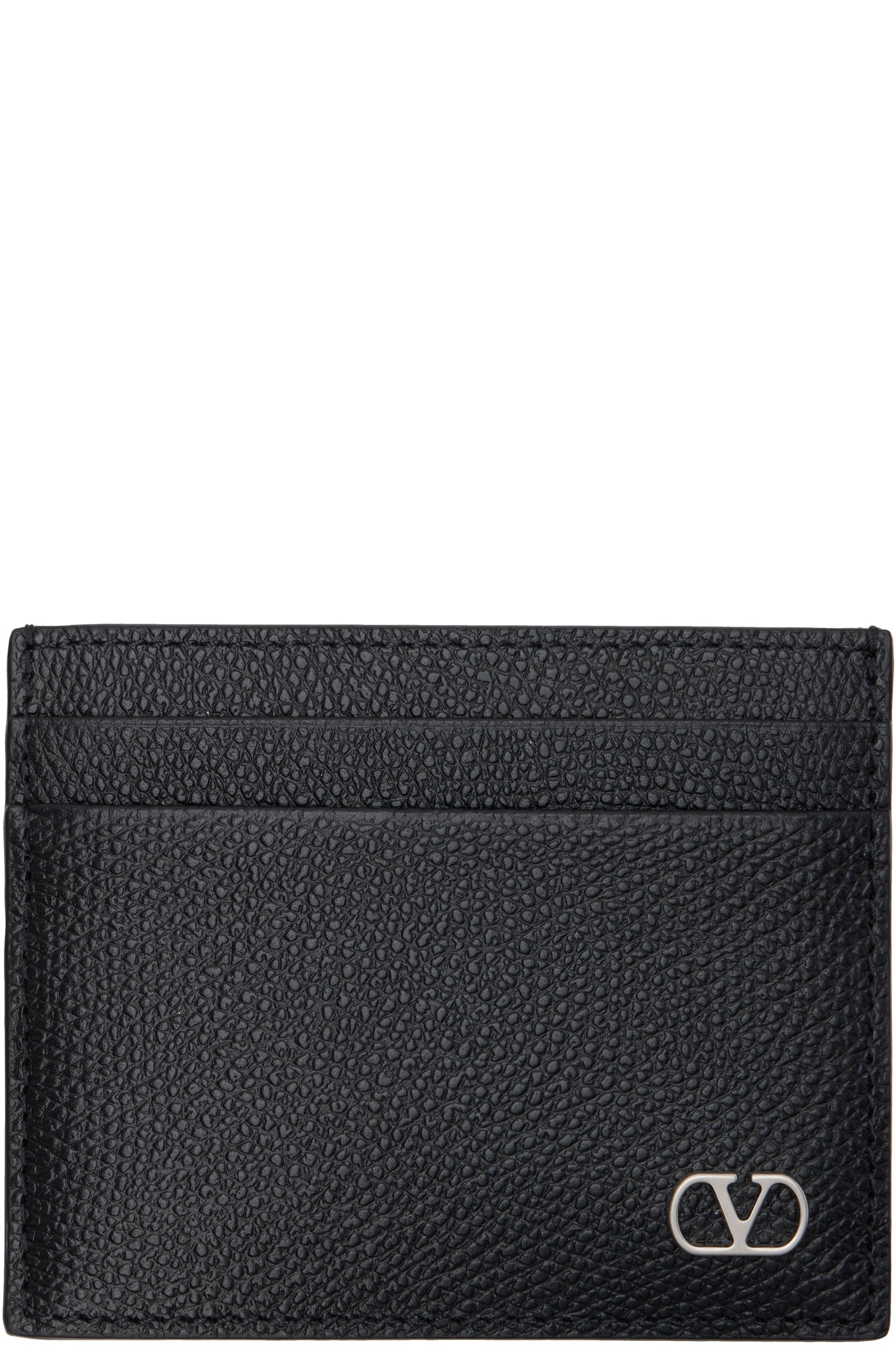 Valentino Garavani - Black VLogo Signature Card Holder