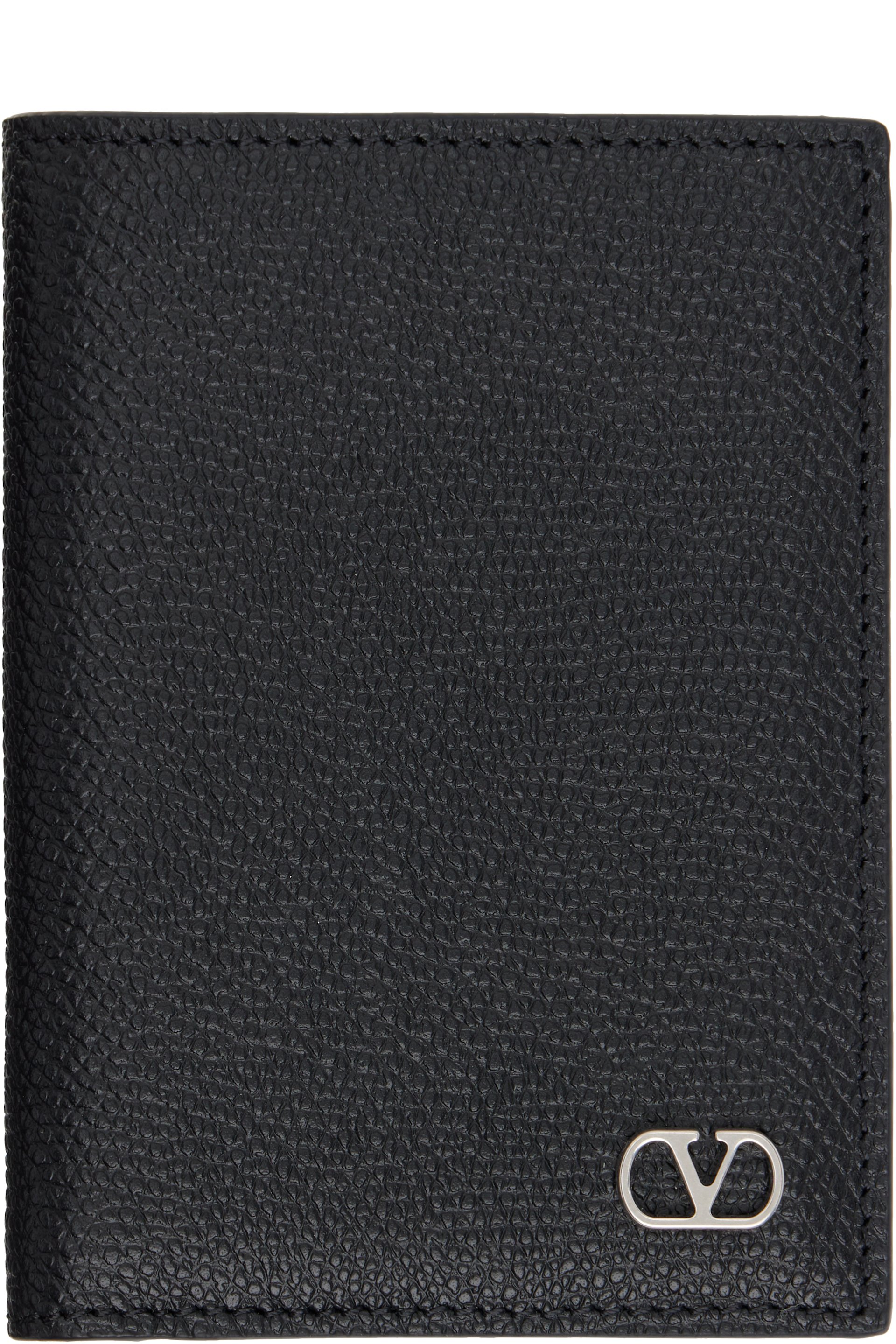 Valentino Garavani - Black VLogo Signature Bifold Wallet