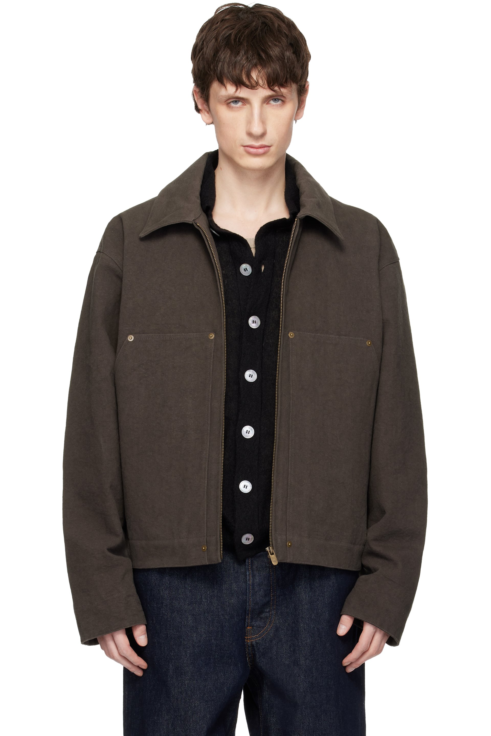 Seventh - Brown Worker Jacket