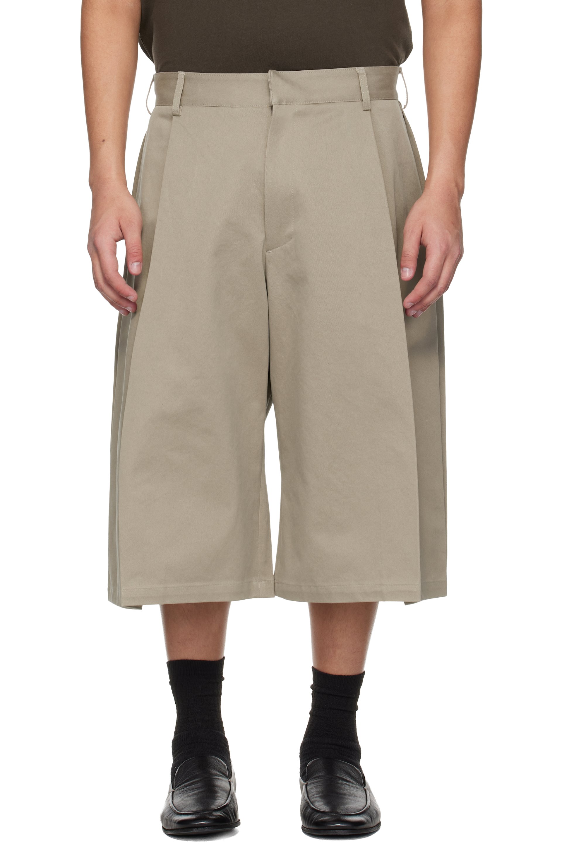 Seventh - Bermuda de style chino beige