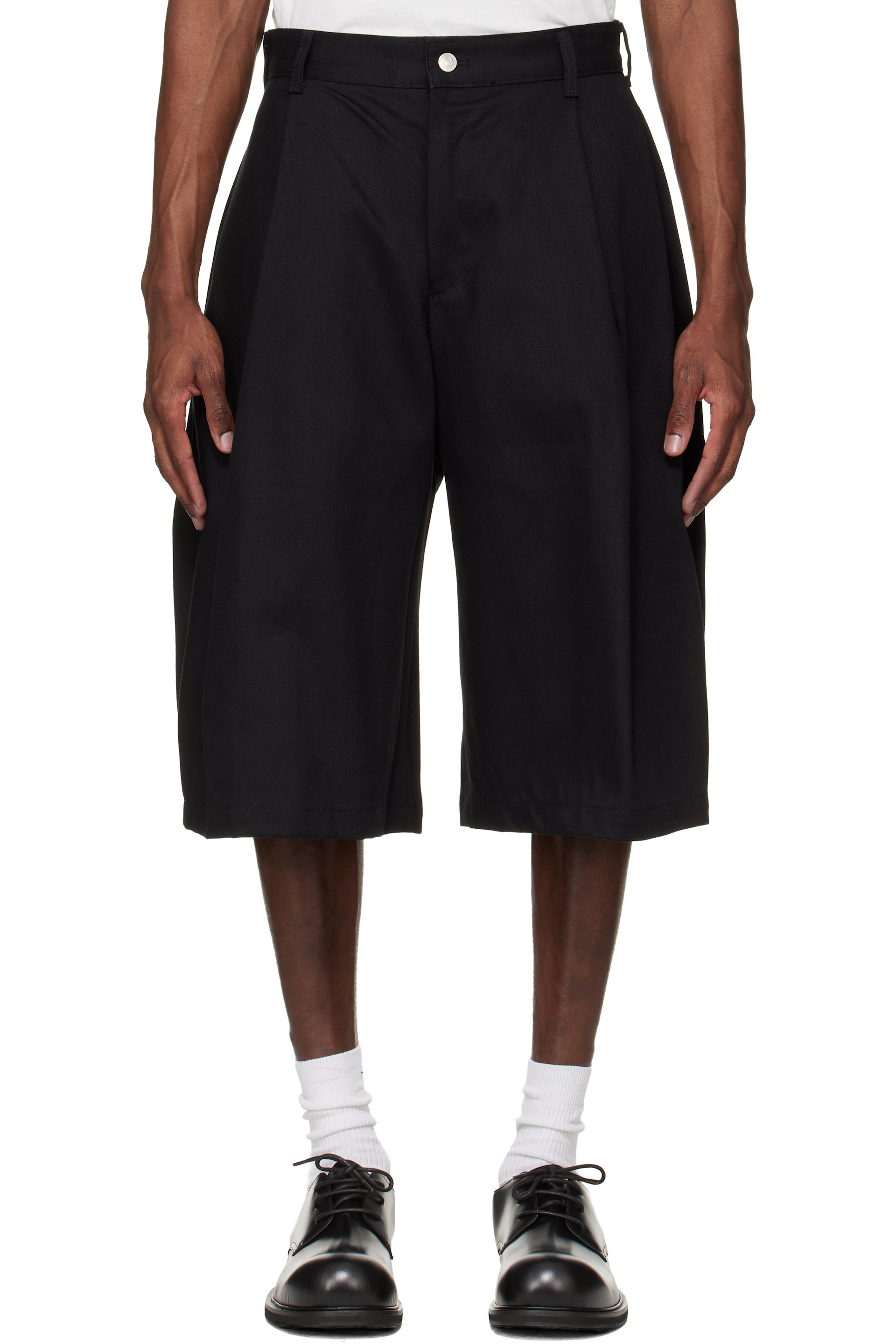 Seventh - Black 440 Bermuda Denim Shorts