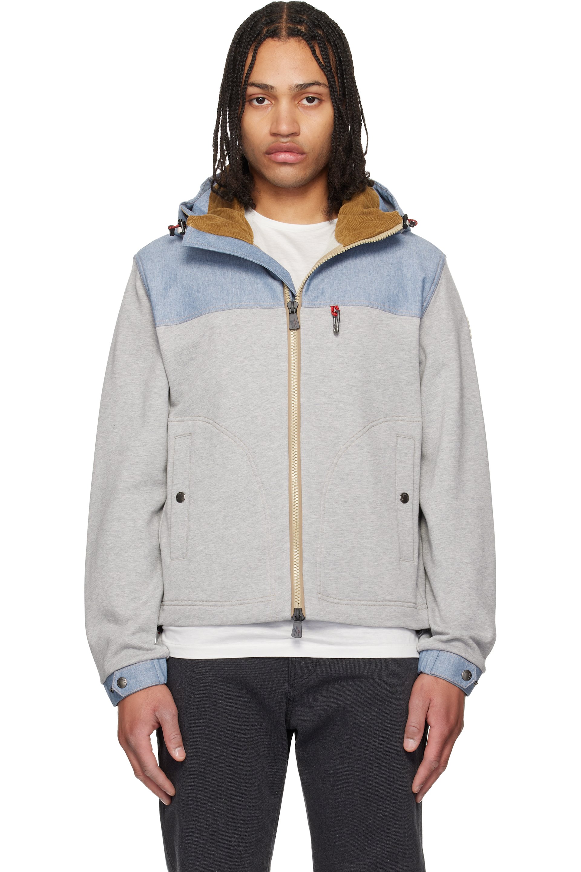 Moncler Grenoble - Blouson Day-Namic gris