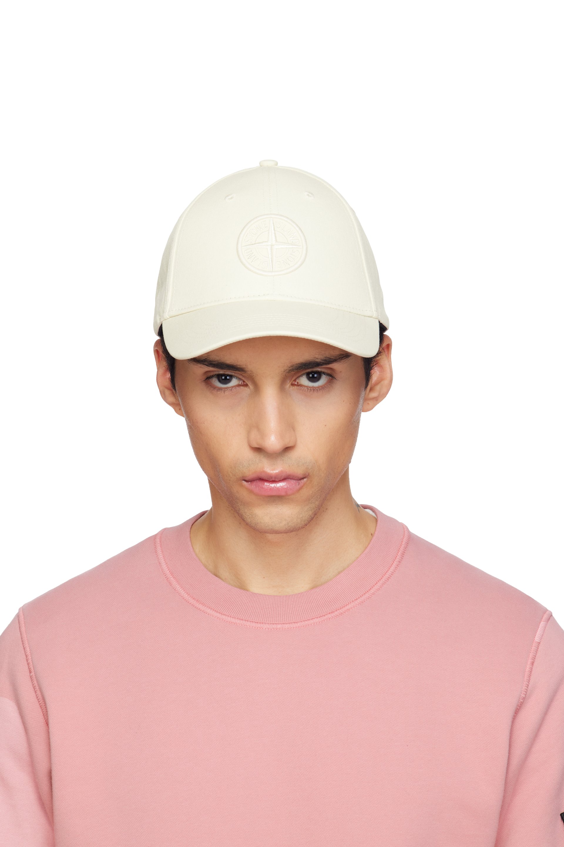 Stone Island - Off-White 9100013 Cotton Reps Cap