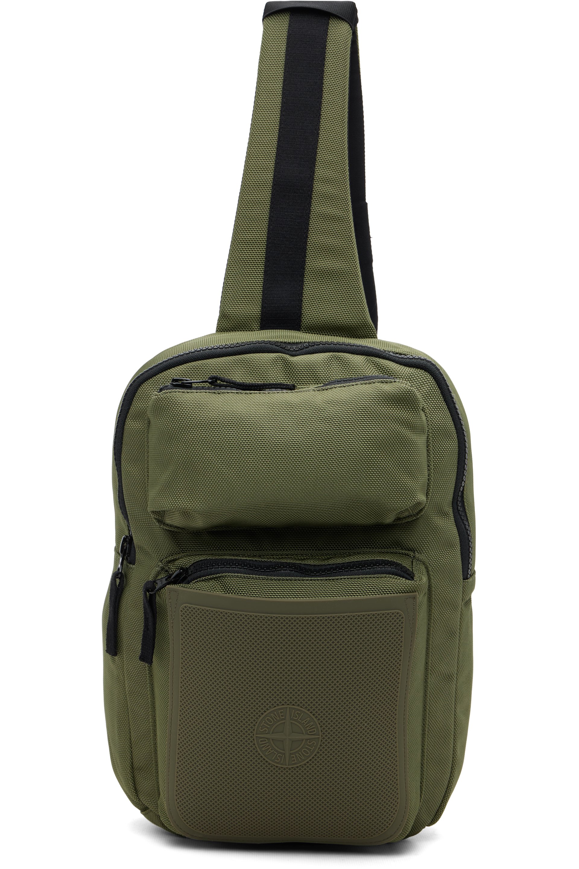 Stone Island - Khaki 9200030 Nylon Panama Accessories Bag