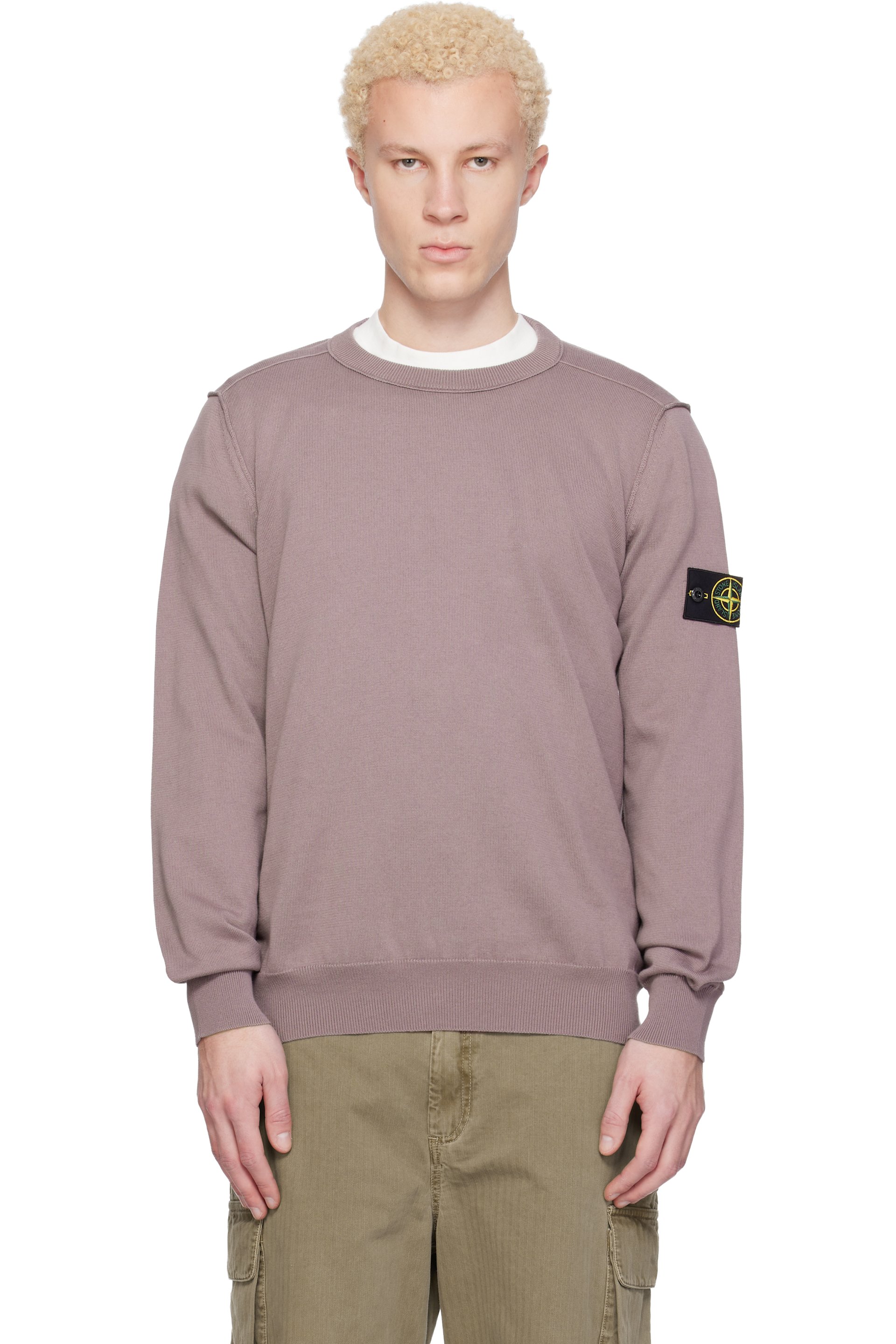 メンズ用 Stone Island クルーネックセーター | SSENSE 日本