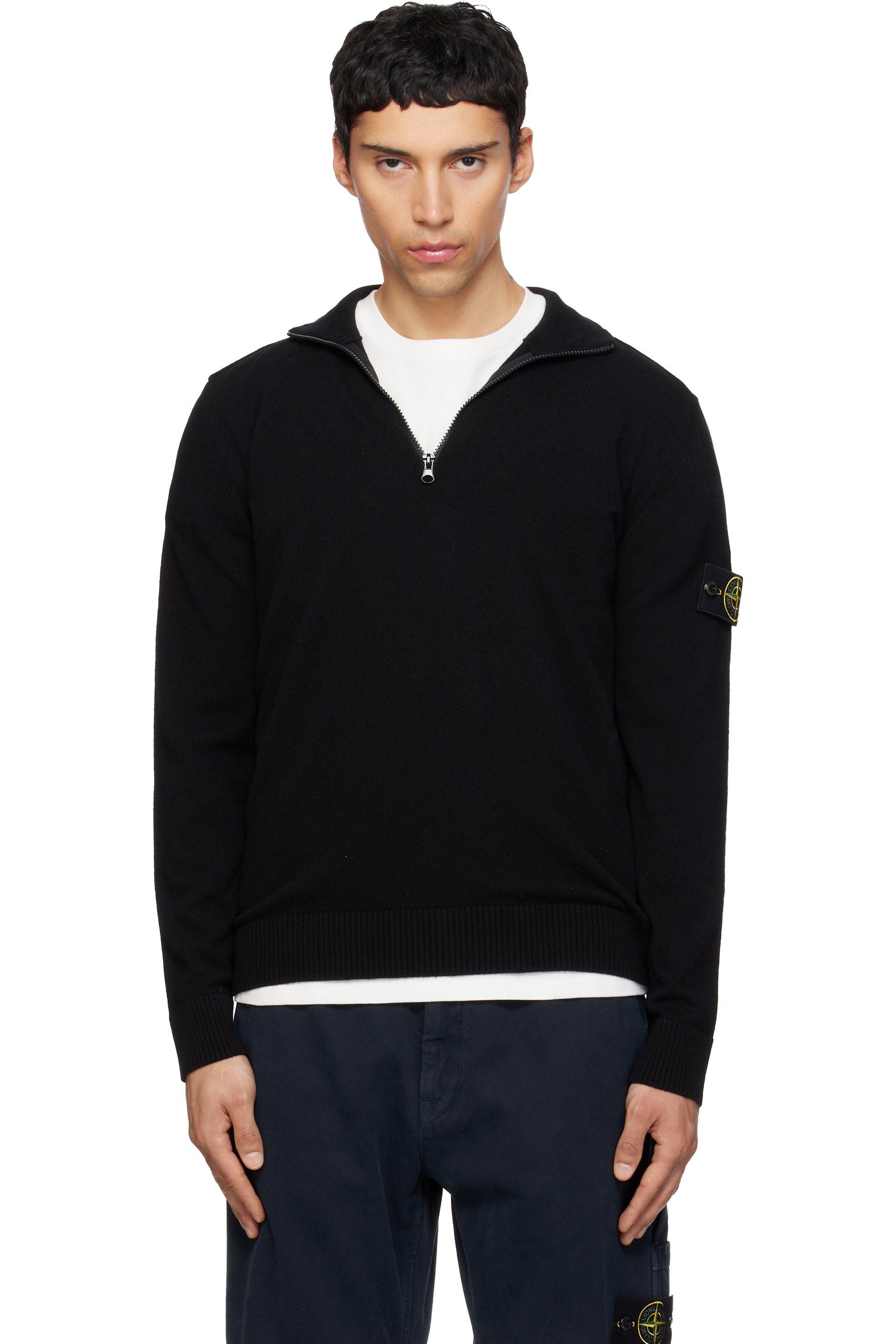 Stone Island - Pull 5100012 noir