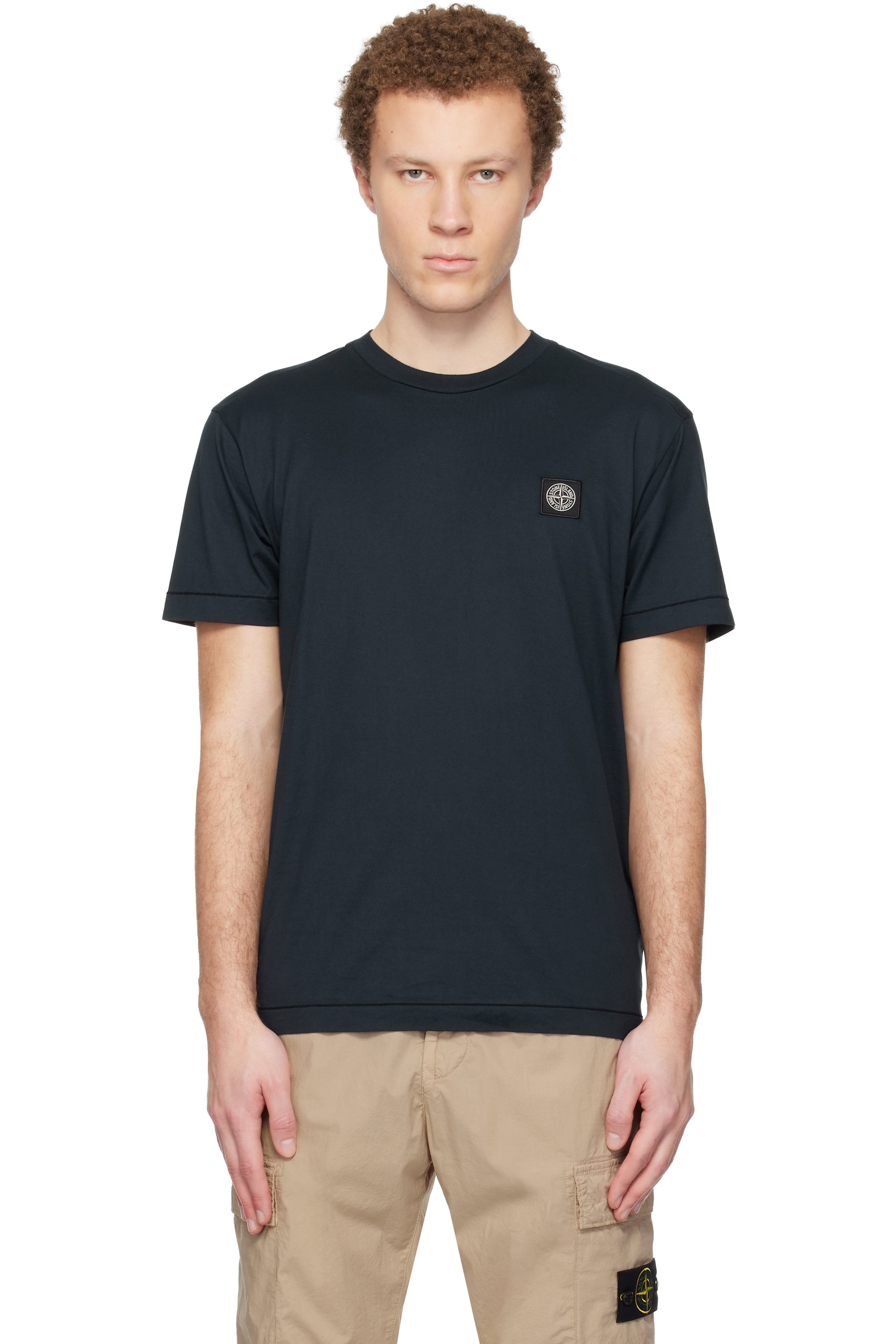Stone Island - Navy 2100027 60/2 Cotton Jersey T-shirt