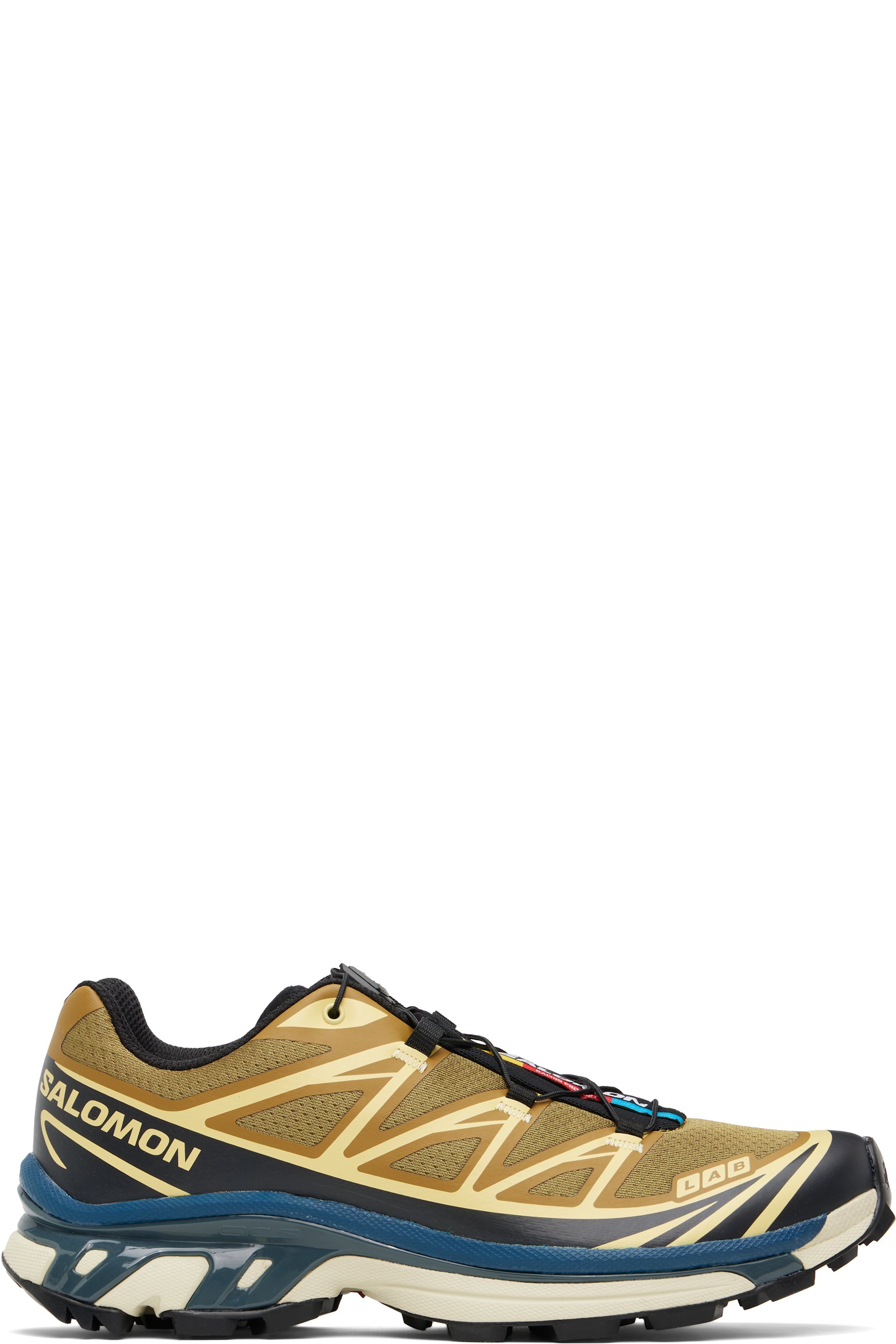 Salomon - Khaki XT-6 Sneakers