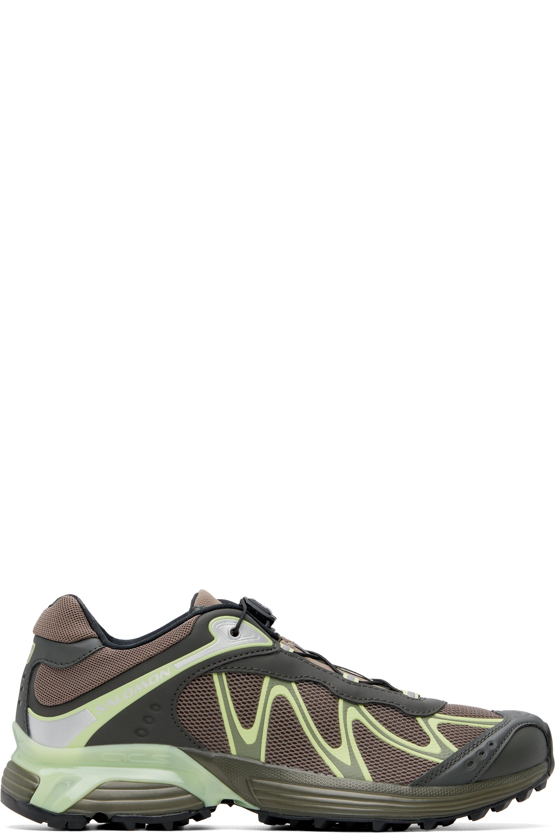 Salomon - Brown & Green XT-Whisper Sneakers