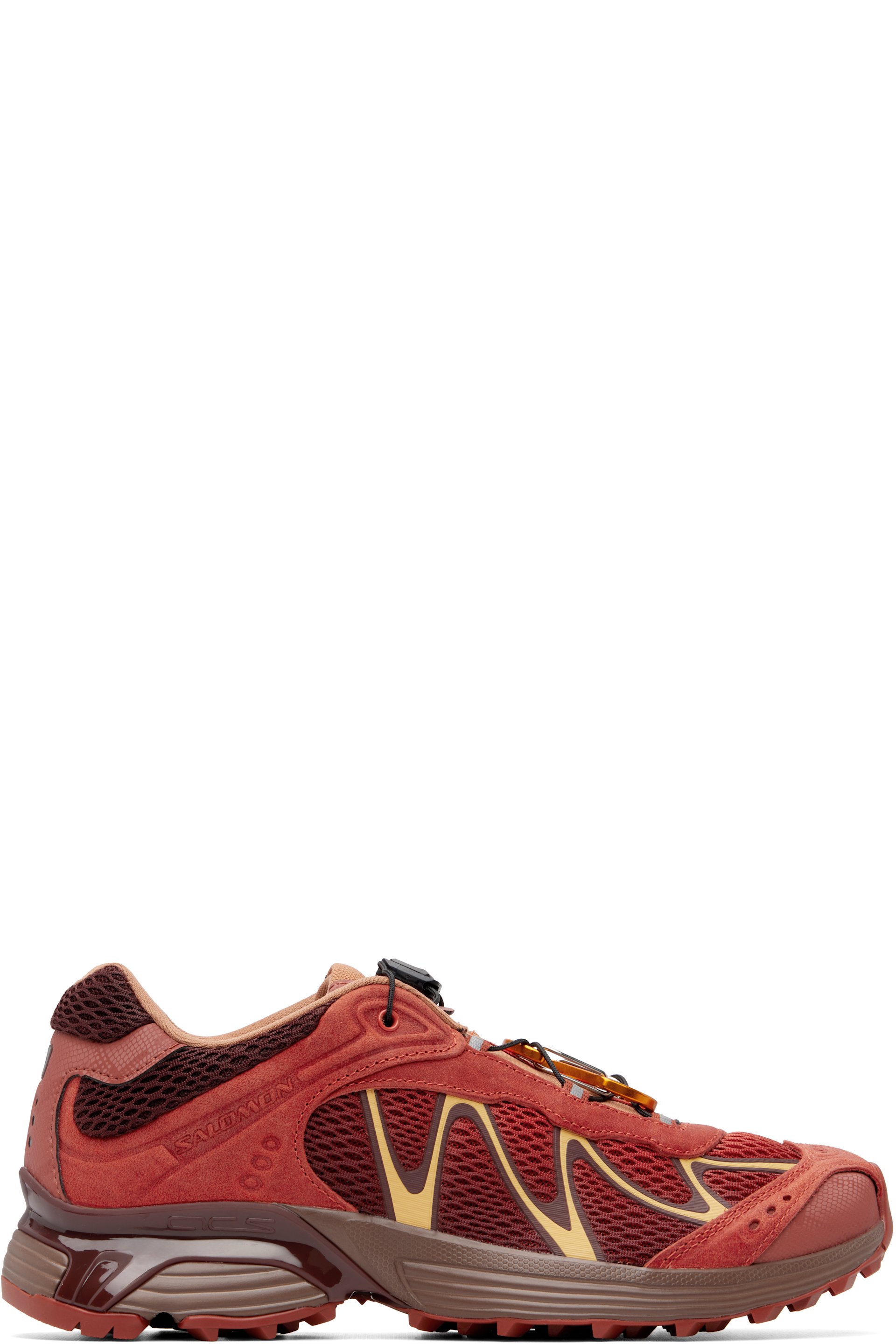 Salomon - Brown & Orange XT-Whisper 'Red Ashes' Sneakers