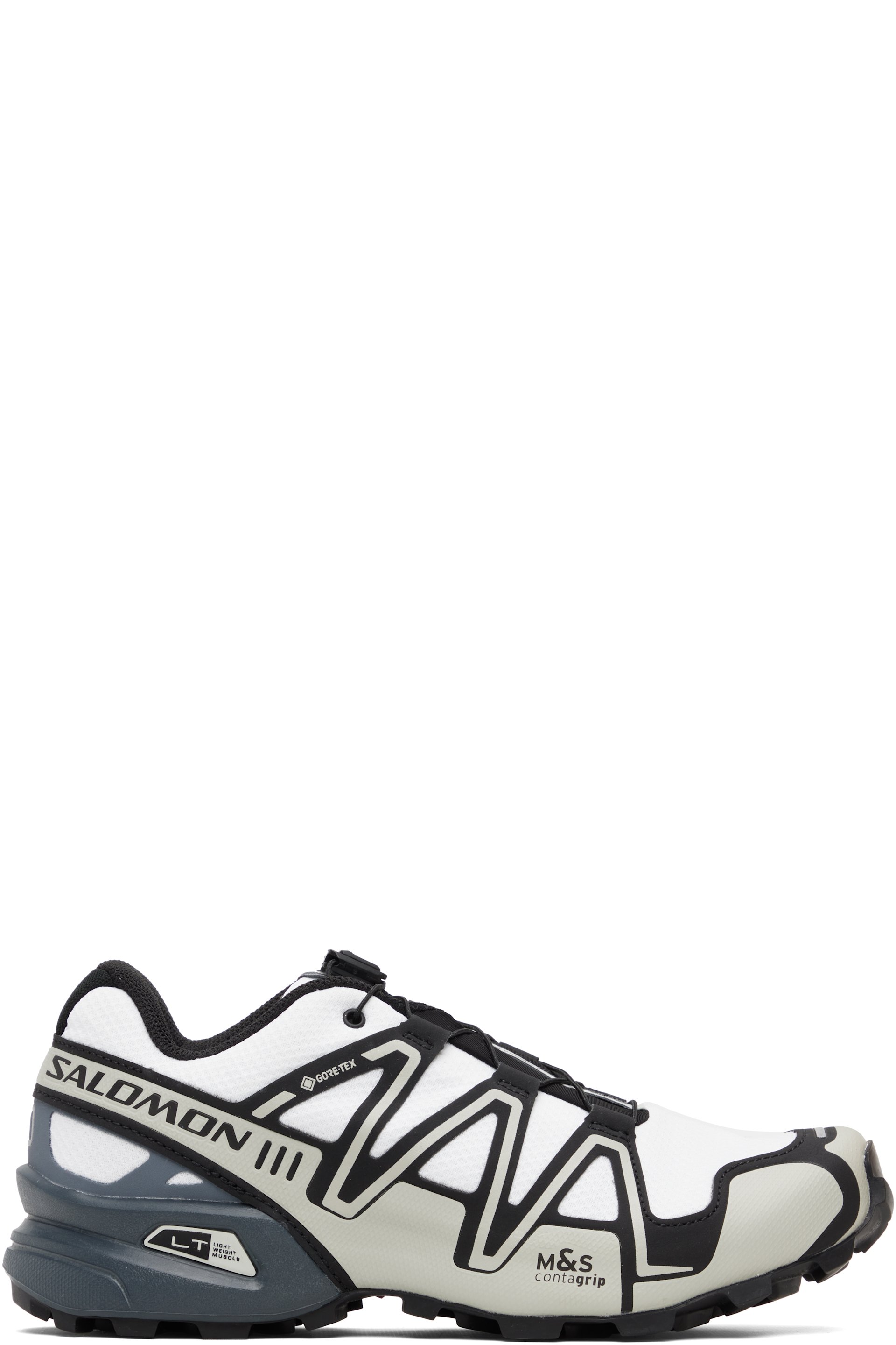 Salomon - Black & White Speedcross 3 GORE-TEX Sneakers