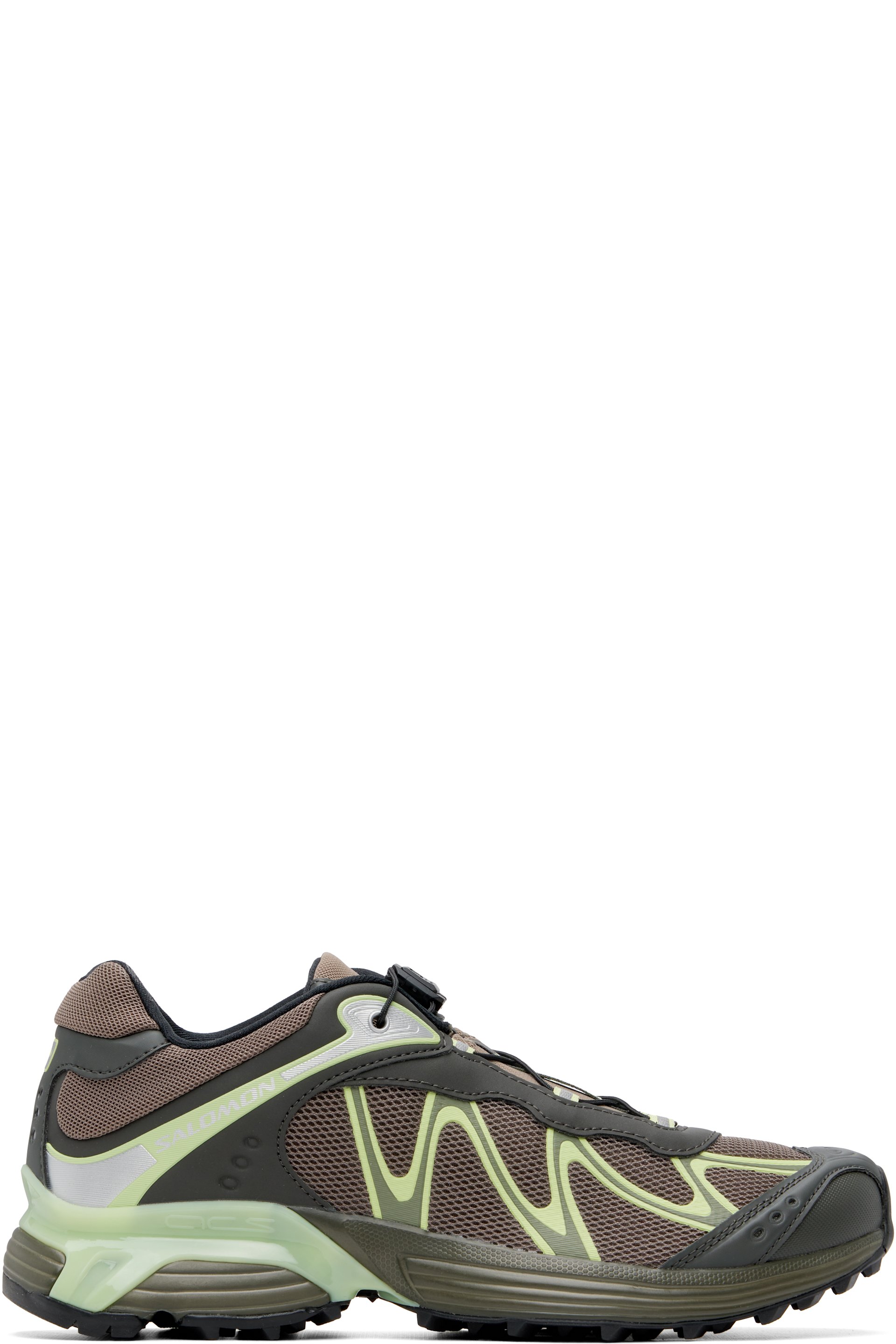 Salomon - Brown & Green XT-Whisper Sneakers