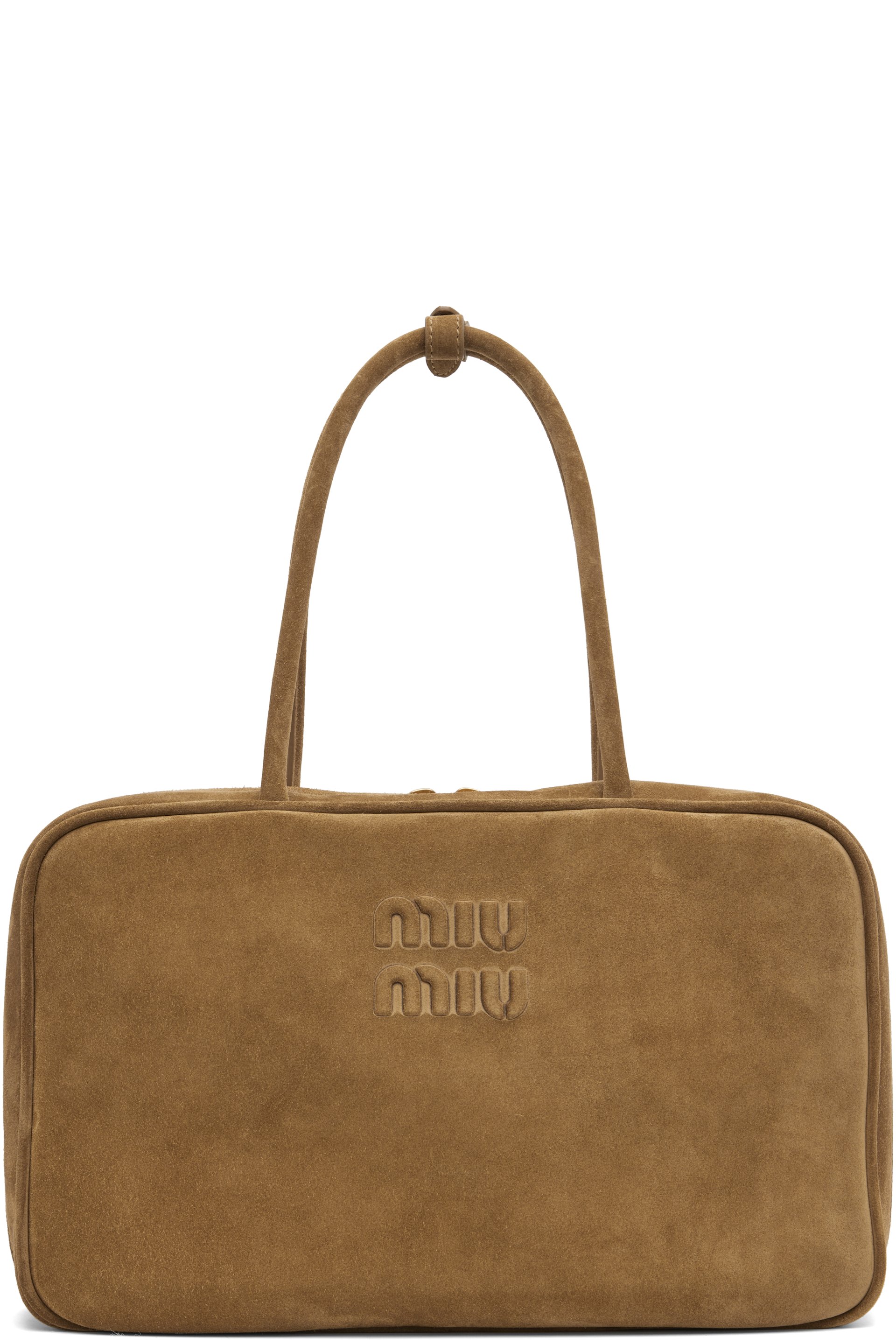 Miu Miu - Sac Beau kaki en suède