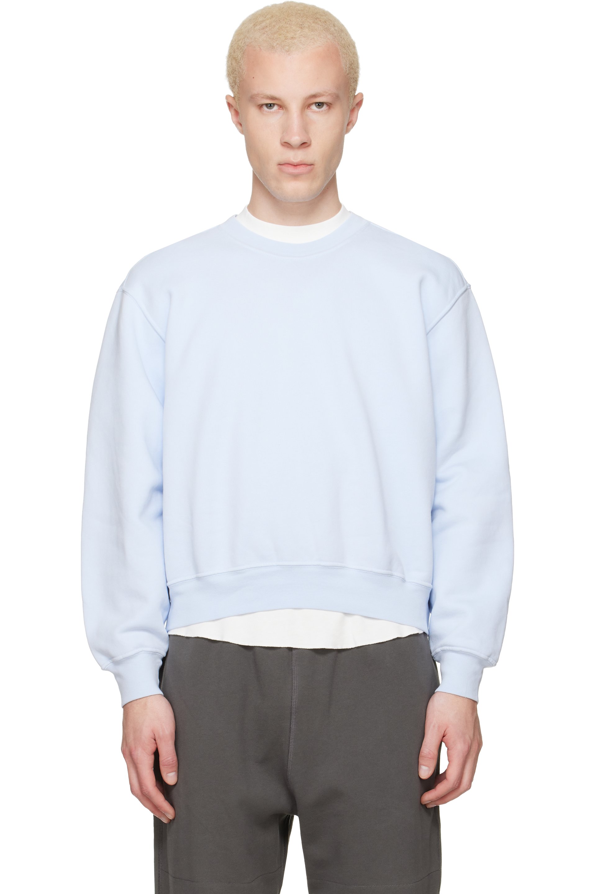 Lady White Co. - Blue Mini Crewneck Sweatshirt