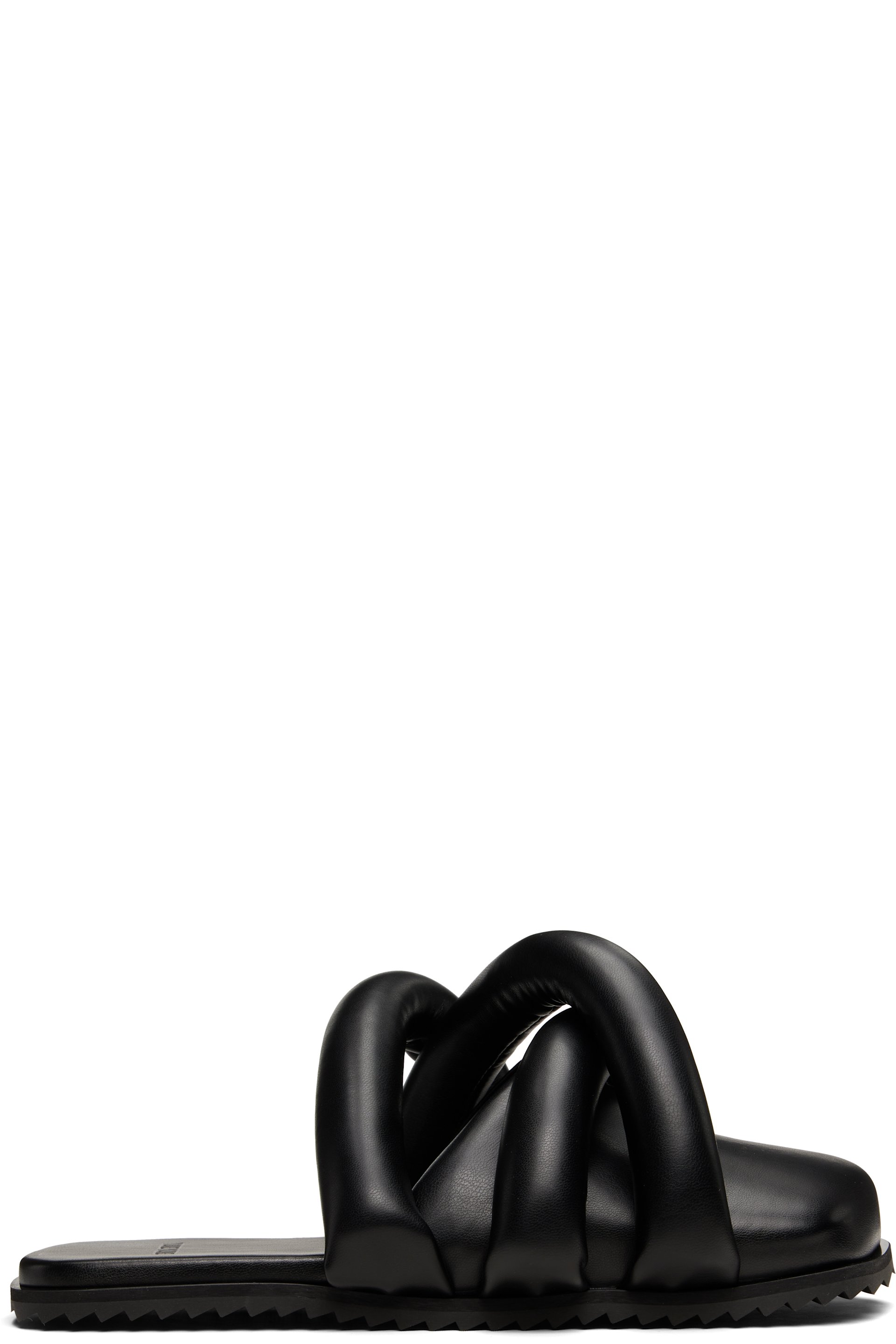 YUME YUME - 黑色 Closed Toe Tyre Slide 穆勒鞋