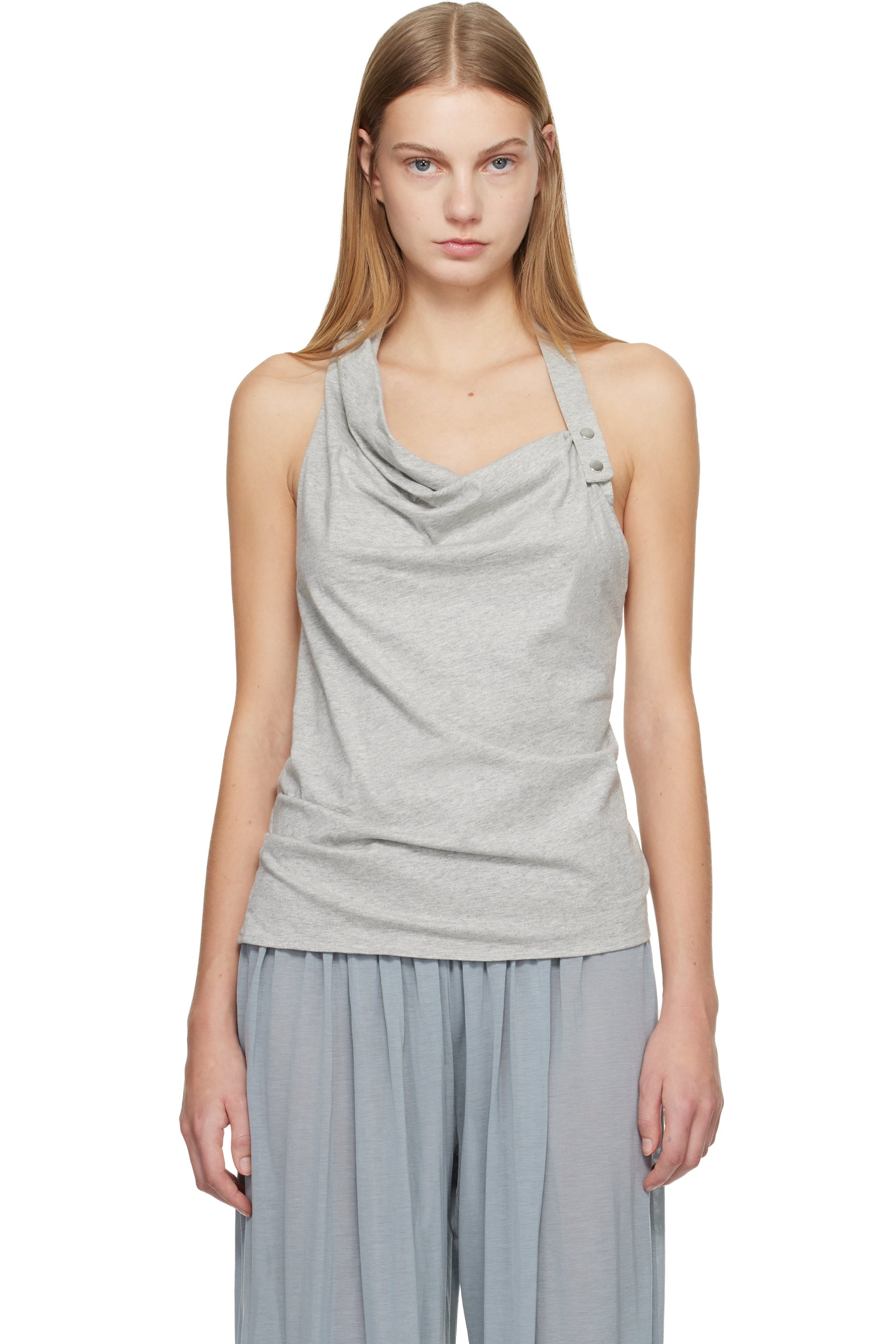 BELLE ANNA - Haut Miray gris