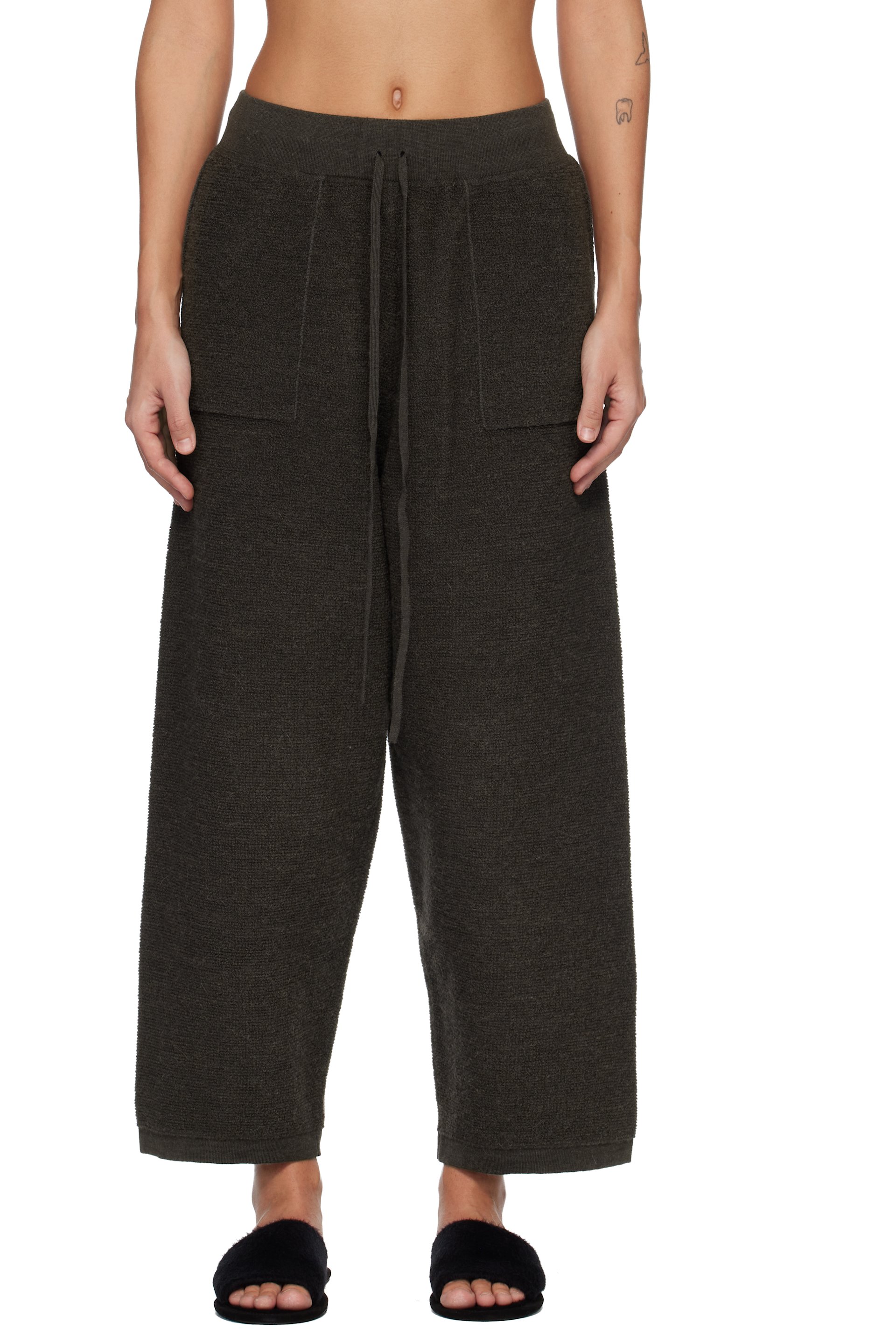 Lauren Manoogian - Gray Fine Terry Lounge Pants