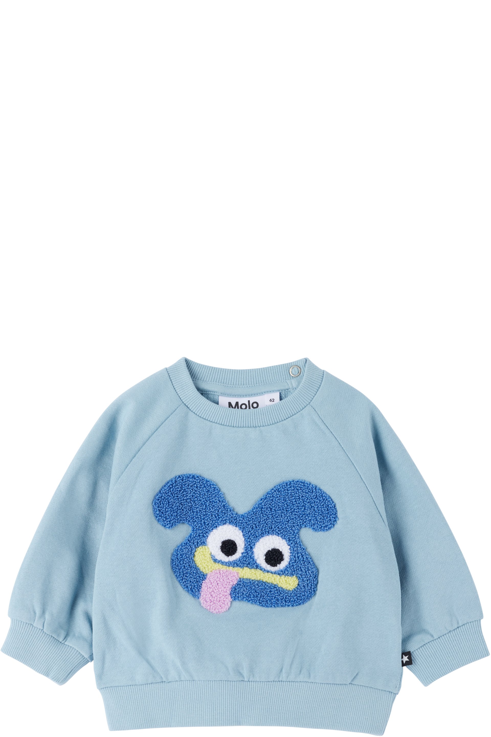 Molo - Baby Blue Disc Sweatshirt